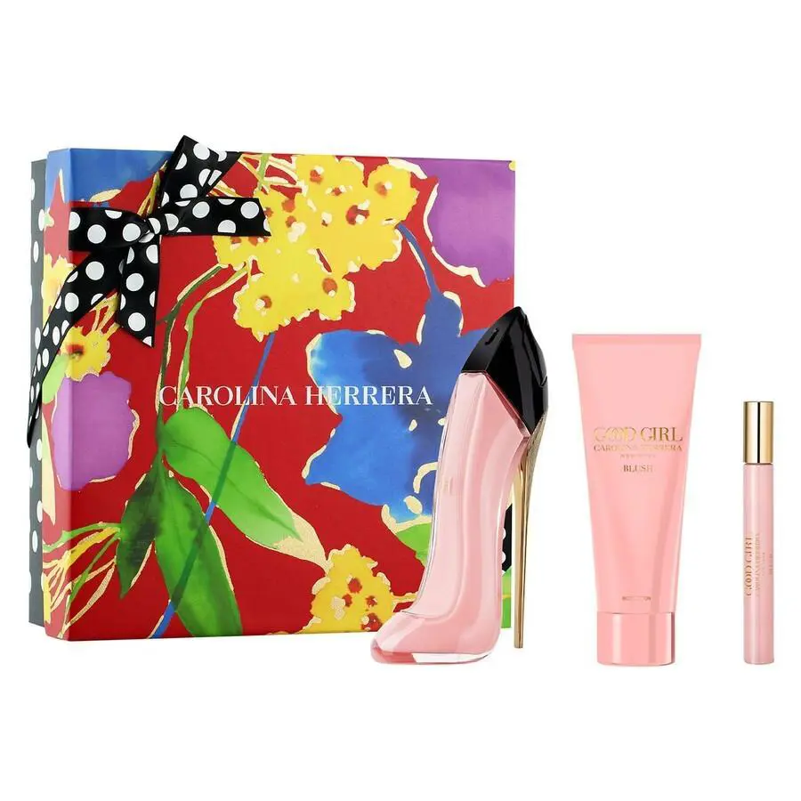 Good Girl Blush by Carolina Herrera 3pc 2.7oz 0.34oz Edp 3.4oz Body Lotion