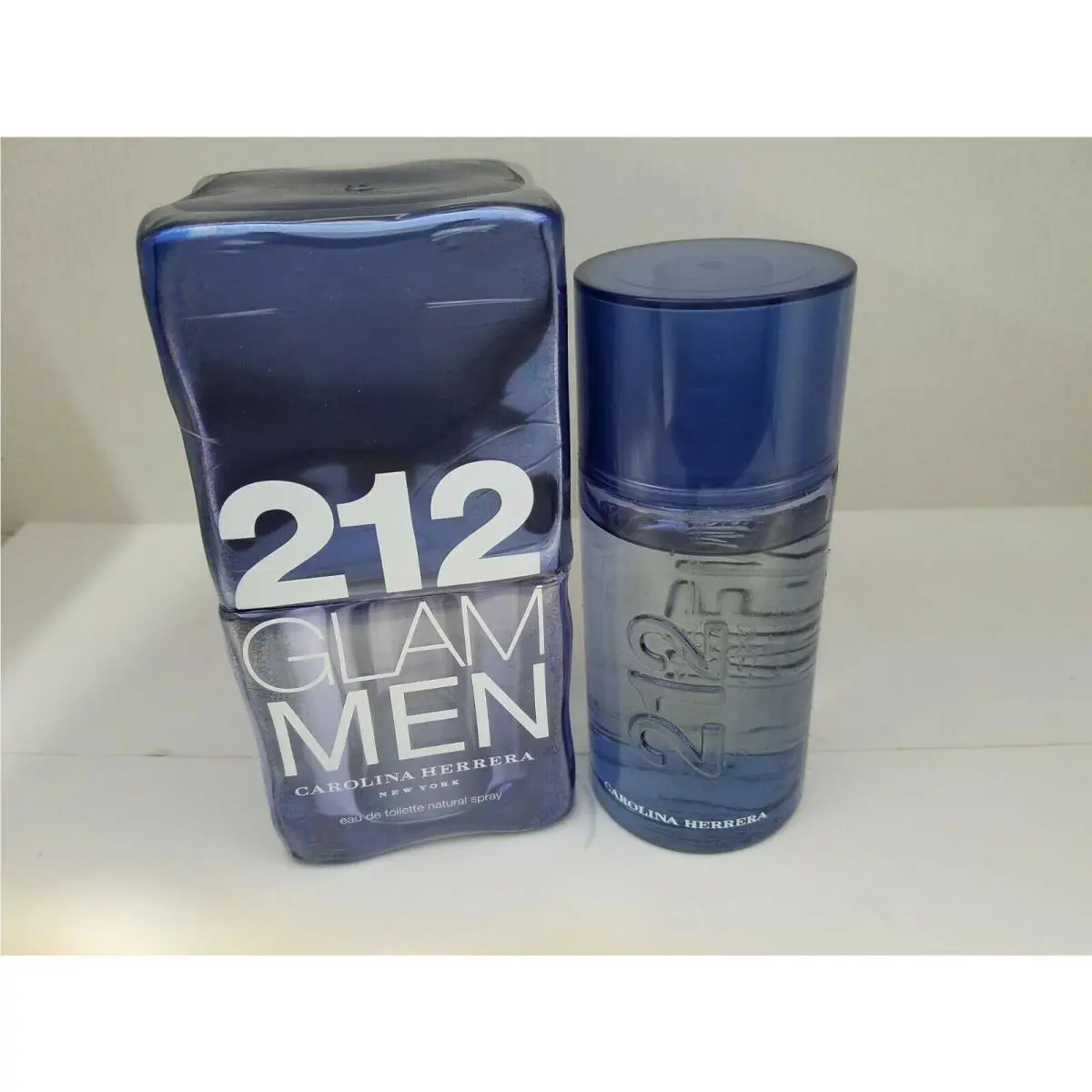 Carolina Herrera 212 Glam Men For Men 3.4 FL OZ /100ML Edt Sprayer Has Detached