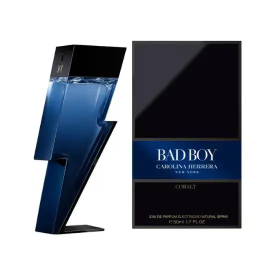 Bad Boy Cobalt by Carolina Herrera 3.4oz Edp Electrique Men`s Box