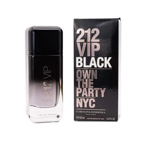 212 Vip Black 3.4 oz Edp Cologne For Men by Carolina Herrera