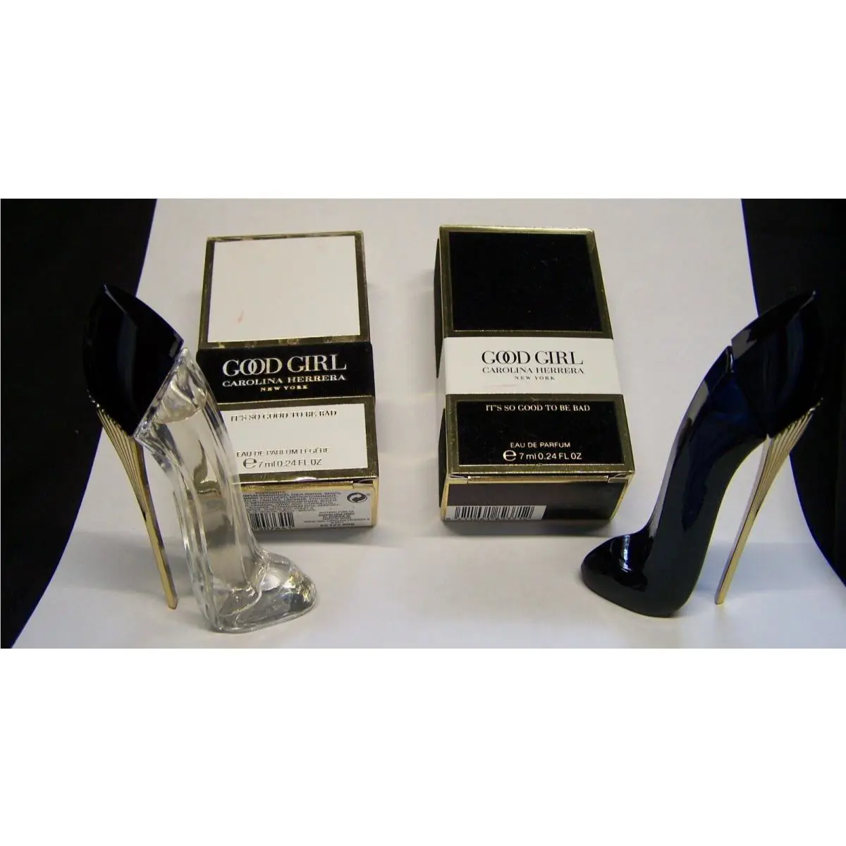 2 Carolina Herrera Good Girl It`s SO Good TO BE Bad Edp Splash ON 7ml/0.24 Oz