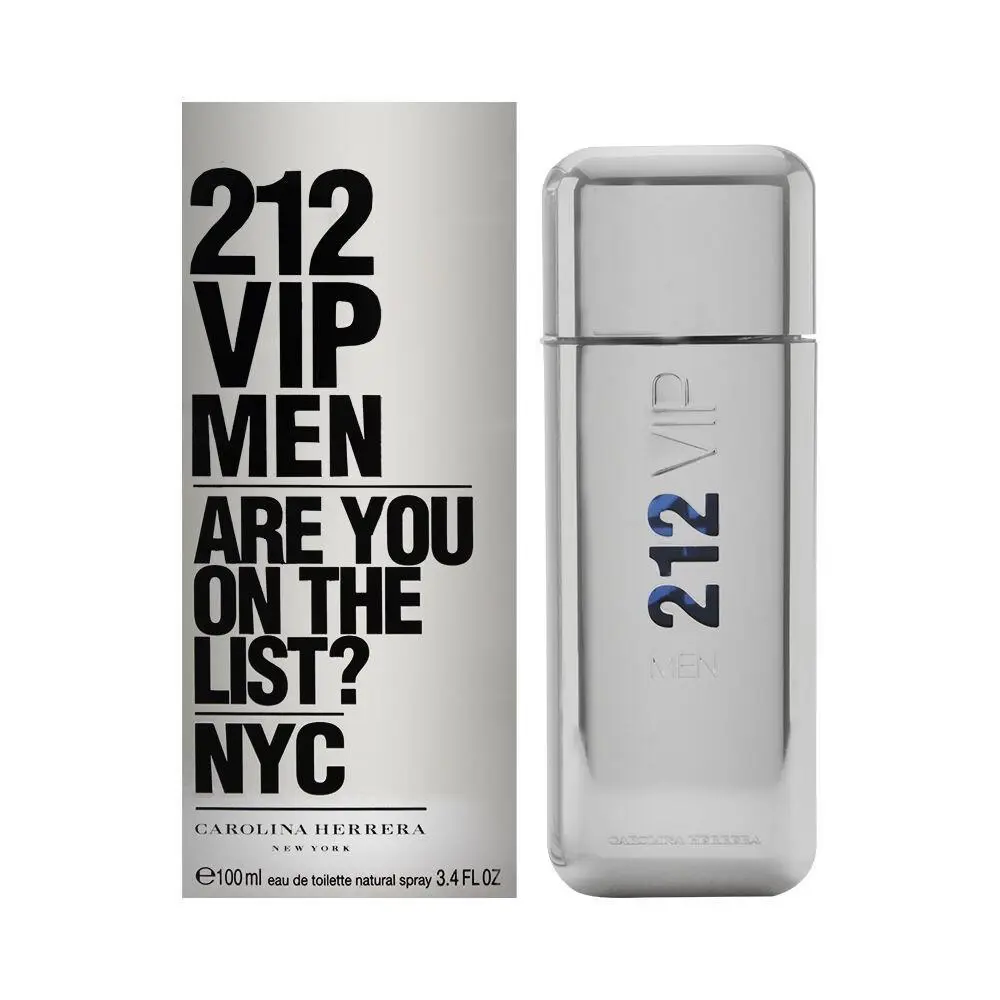 212 Vip Men by Carolina Herrera Cologne For Men Edt 3.3 / 3.4 oz