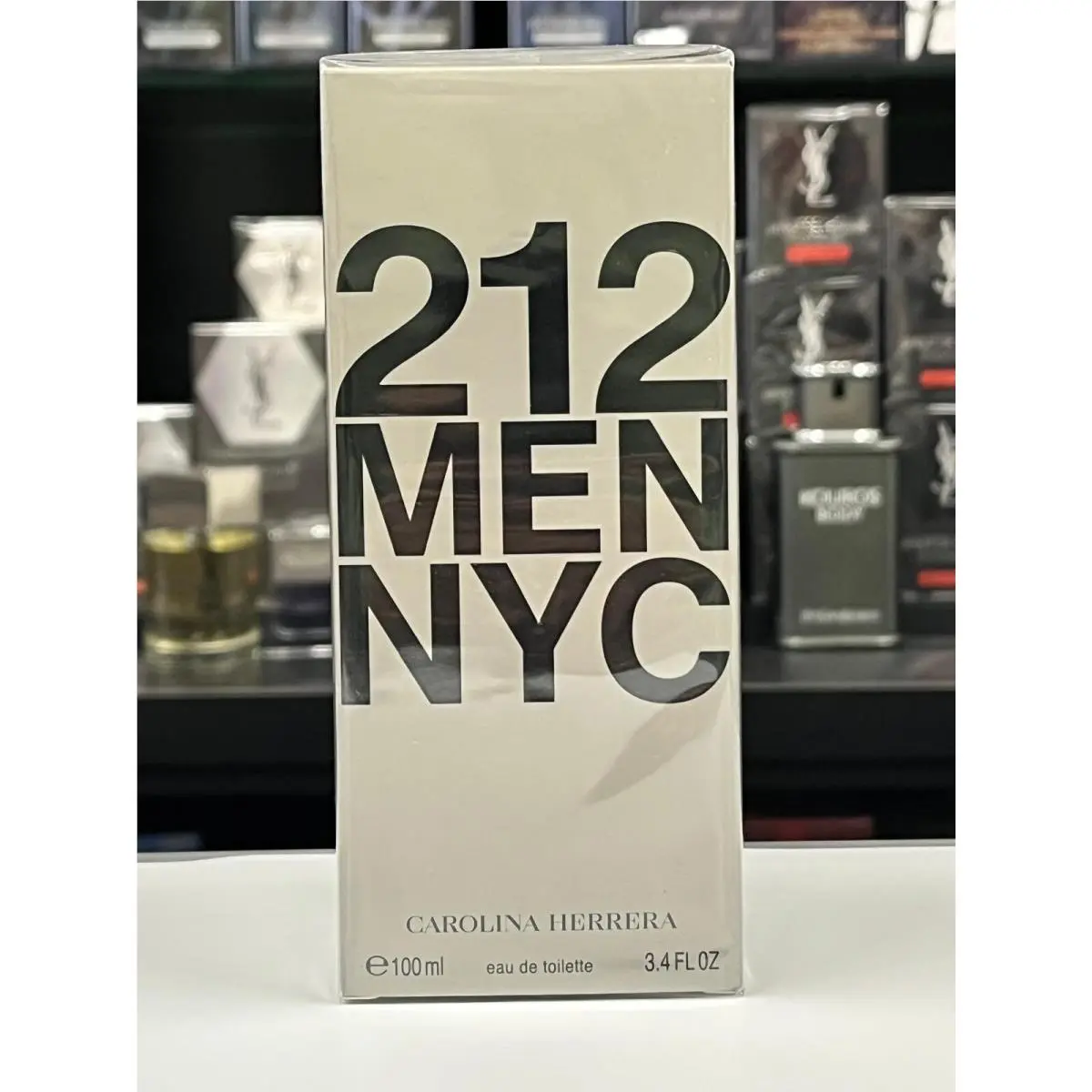 Carolina Herrera 212 Men Nyc Eau de Toilette For Men 3.4 Fl. Oz. / 100ml