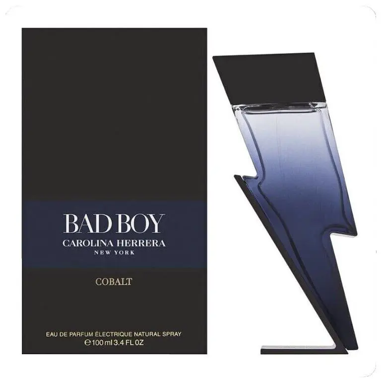 Carolina Herrera Bad Boy Cobalt 3.4 OZ Edp Electrique For Men Launch