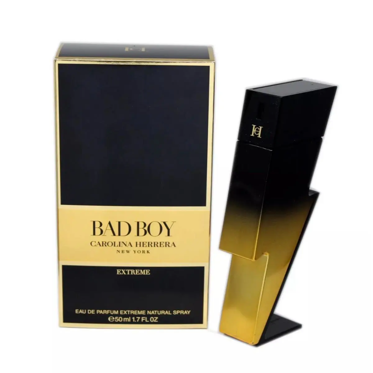 Carolina Herrera Bad Boy Extreme Eau DE Parfum Natural Spray 50 ML/1.7 Fl.oz