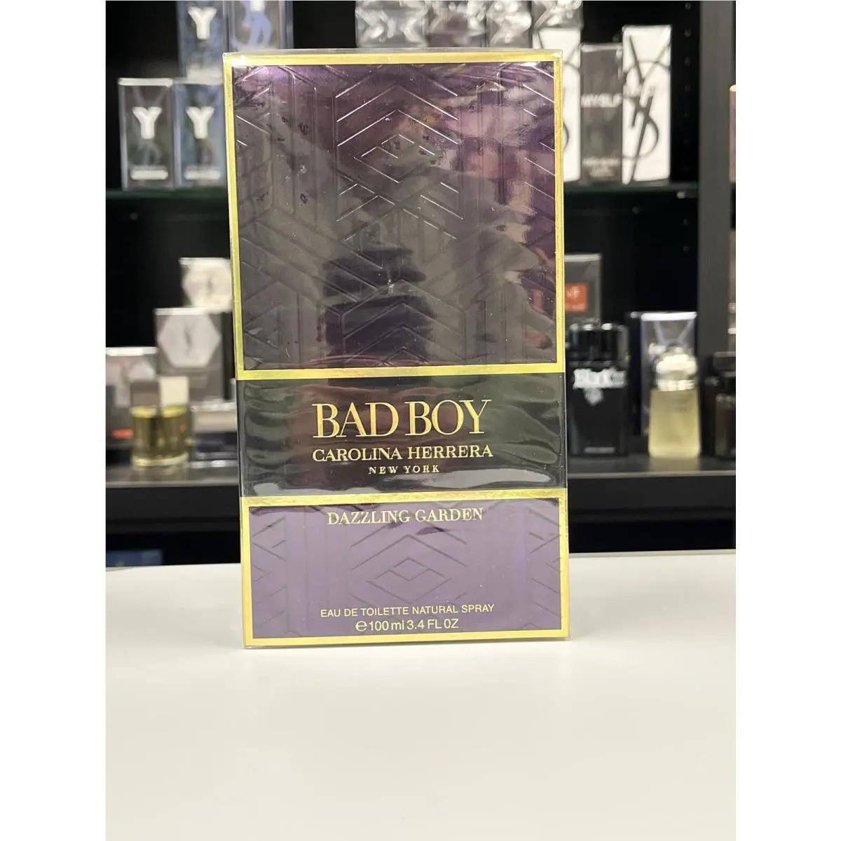 Carolina Herrera Bad Boy Dazzling Garden Edt For Men 3.4 Fl. Oz. / 100ml