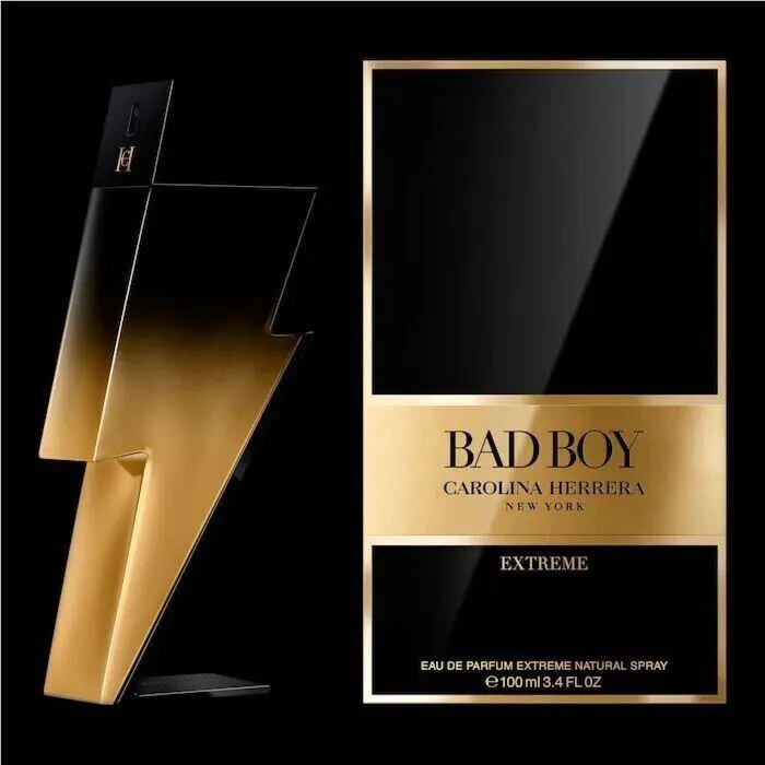 Carolina Herrera Bad Boy Extreme Edp M 100ML 3.3oz - Ship From Usa