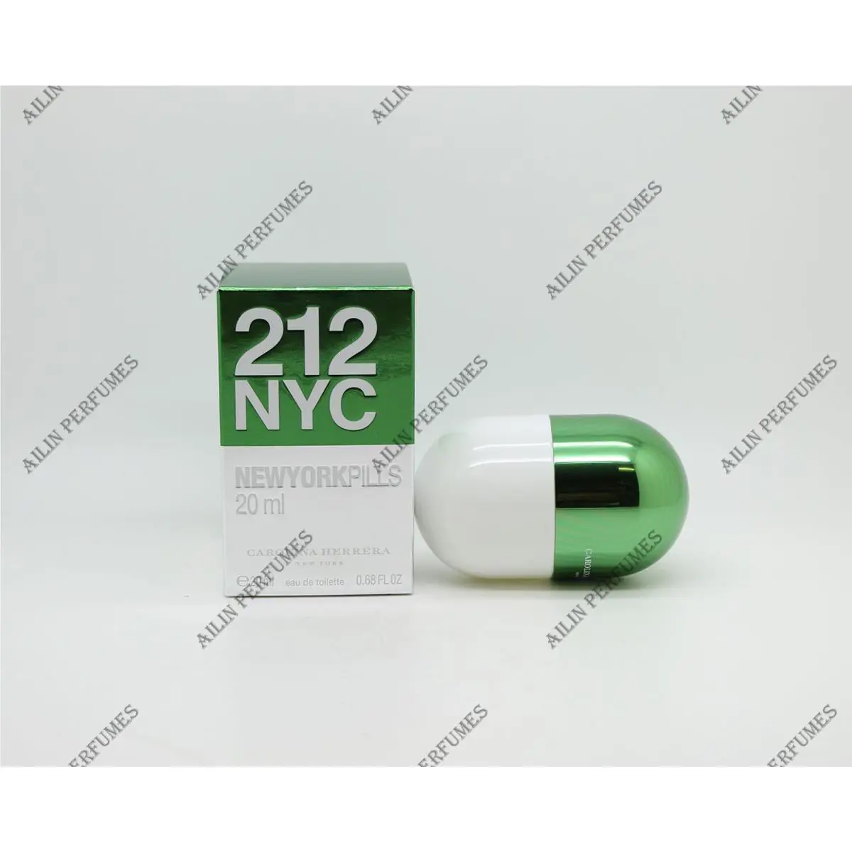 212 Nyc Newyorkpills by Carolina Herrera 0.68oz 20ml Edt Spray For Women