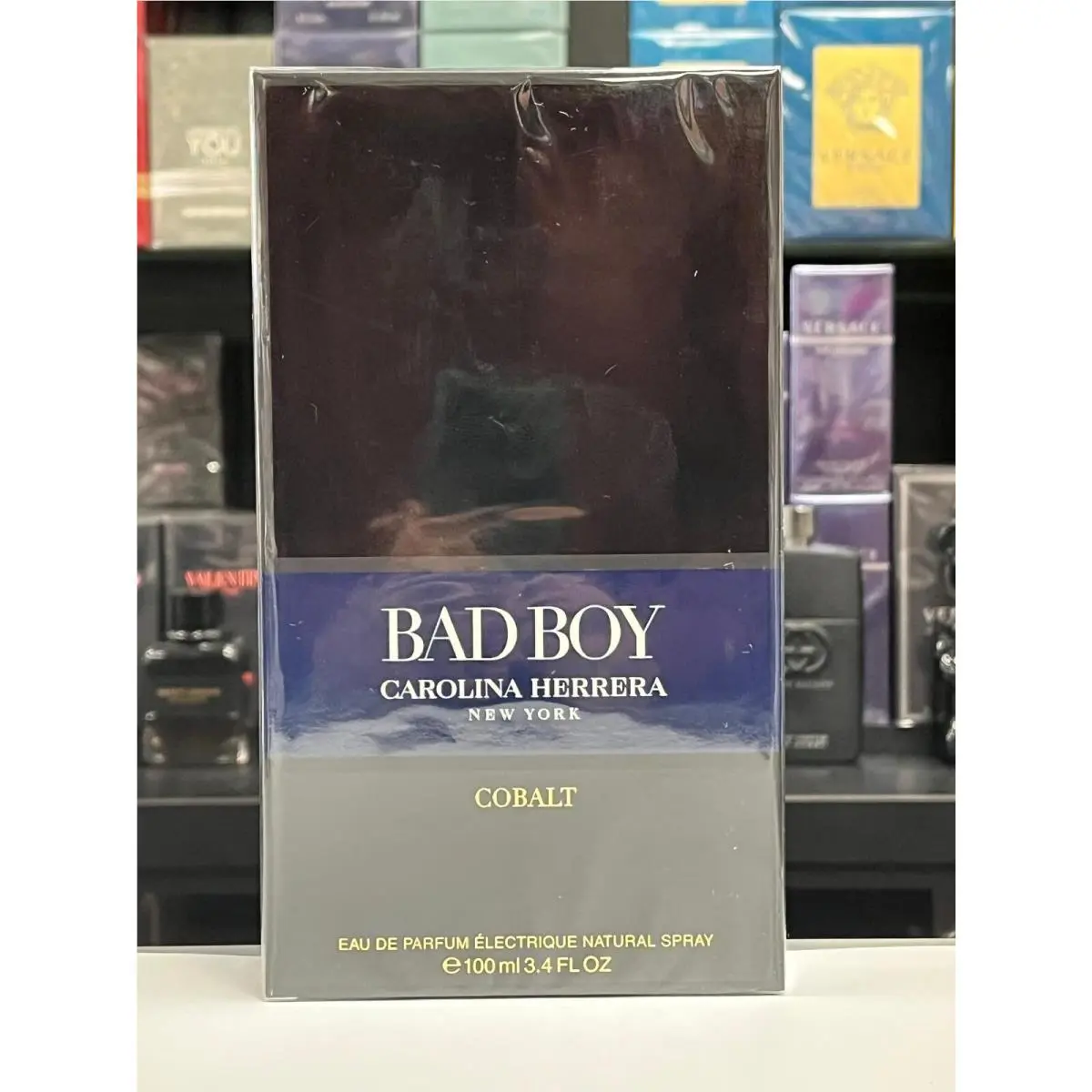 Carolina Herrera Bad Boy Cobalt Eau de Parfum For Men 3.4 Fl. Oz. / 100ml