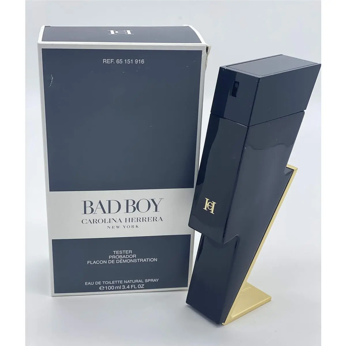 Carolina Herrera Bad Boy Tester 3.4 oz 100ml