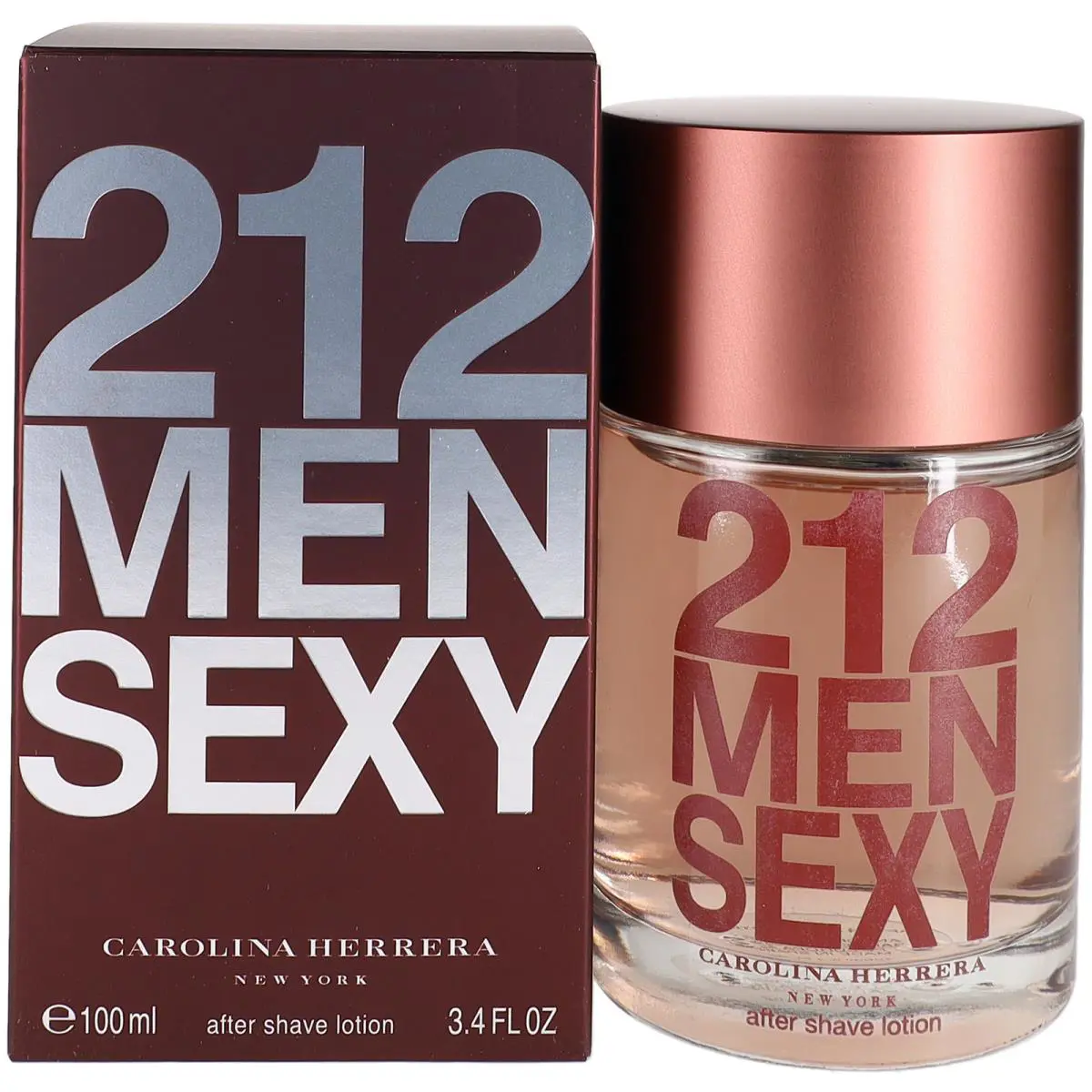 212 Sexy Men by Carolina Herrera Aftershave Lotion For Men 3.4 oz