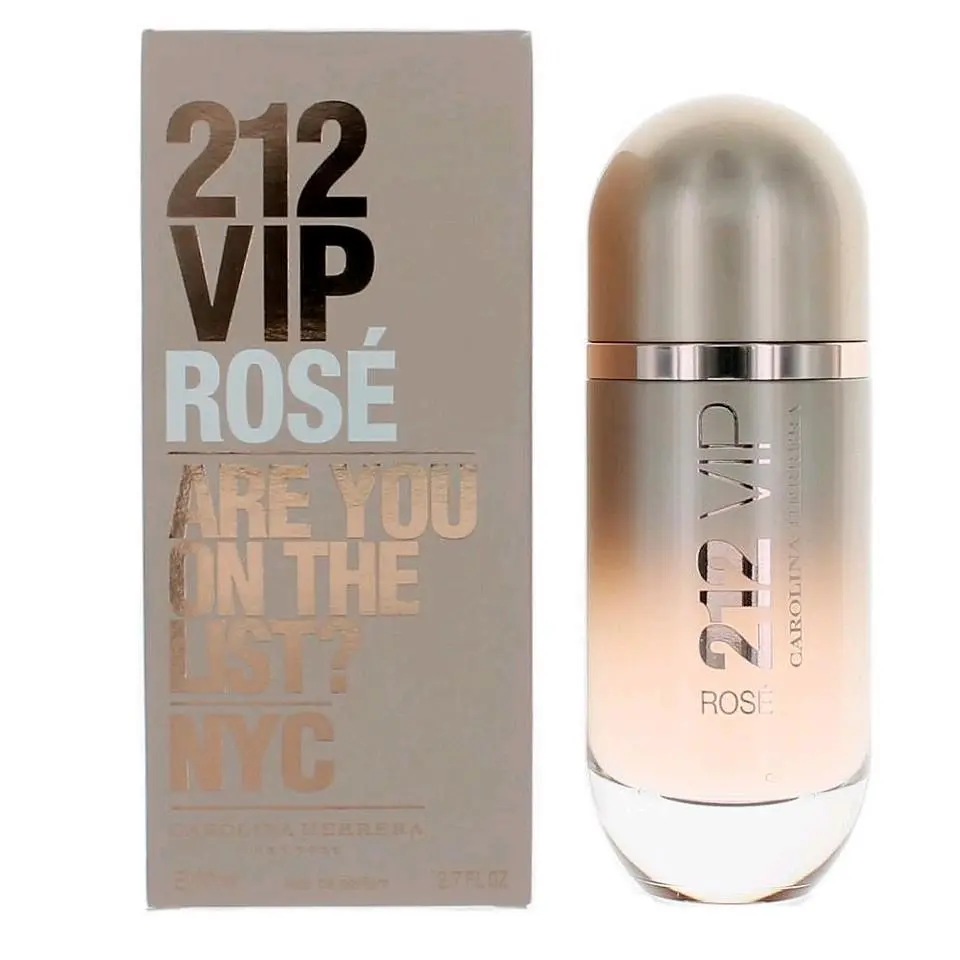 212 Vip Rose by Carolina Herrera 2.7 oz / 80 ml Elixir Eau de Parfum Spray