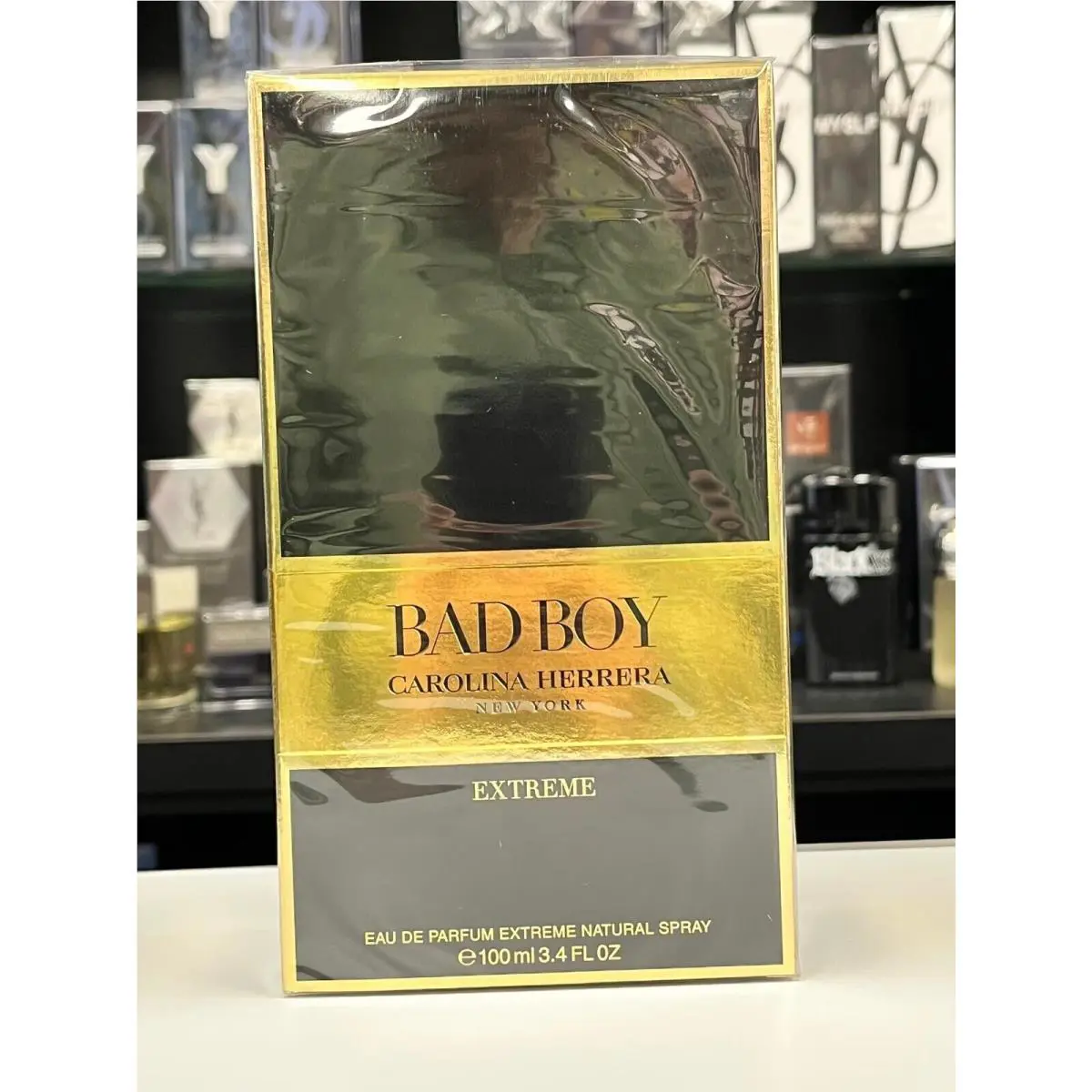 Carolina Herrera Bad Boy Extreme Eau de Parfum For Men 3.4 Fl. Oz. / 100ml