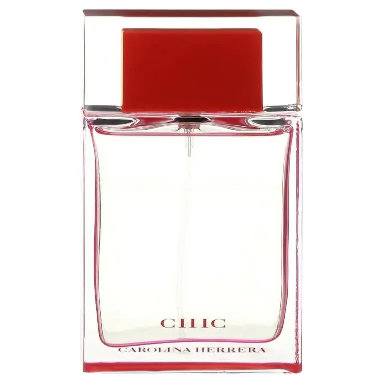 Chic by Carolina Herrera Eau De Parfum Spray 2.7 oz For Women White Tst Box