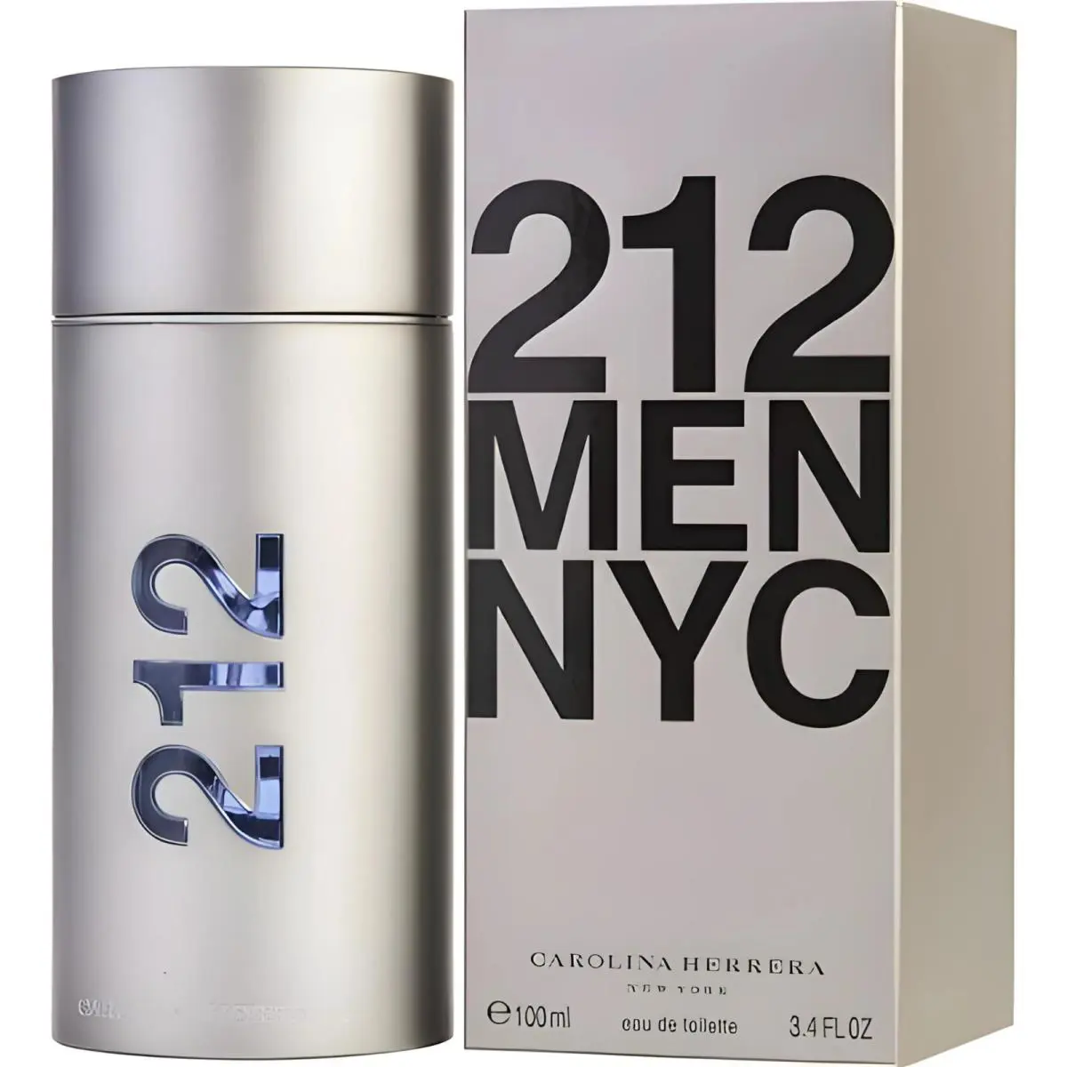 212 by Carolina Herrera Eau De Toilette Spray Packaging 3.4 oz For Men