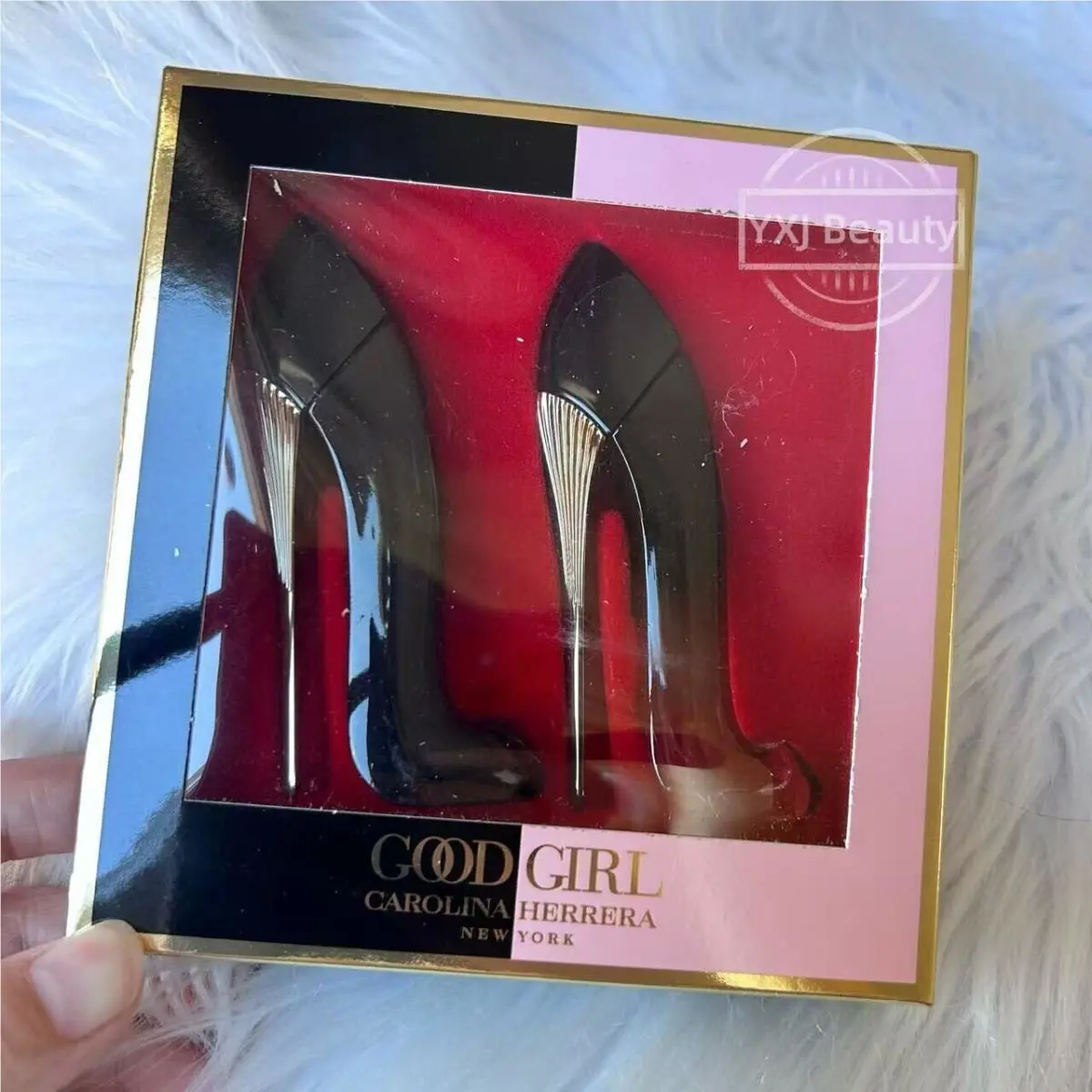 2PC Carolina Herrera Good Girl Good Girl Blush Elixir Edp Perfume Mini Set