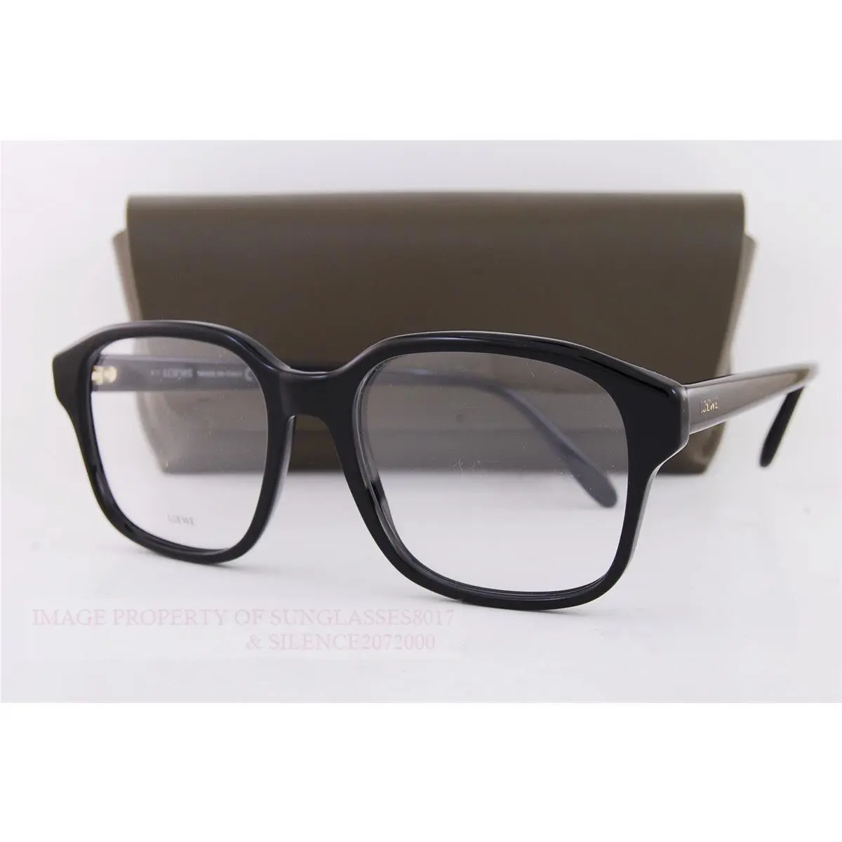 Loewe Eyeglass Frames LW 50084I 001 Black For Women Size 54mm