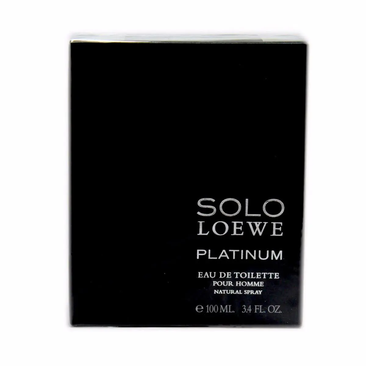 Solo  Platinum Pour Homme Eau DE Toilette Spray 100 ML NIB-39147 by Loewe