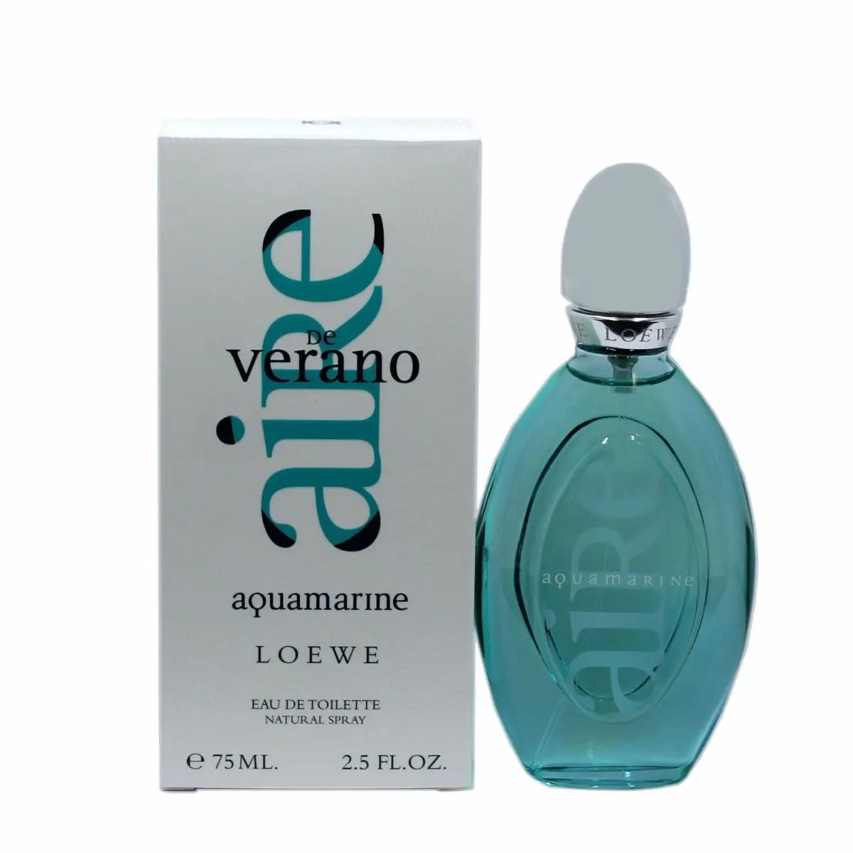 Aire DE Verano Aquamarine Eau DE Toilette Spray 75ML NO Cellophane by Loewe