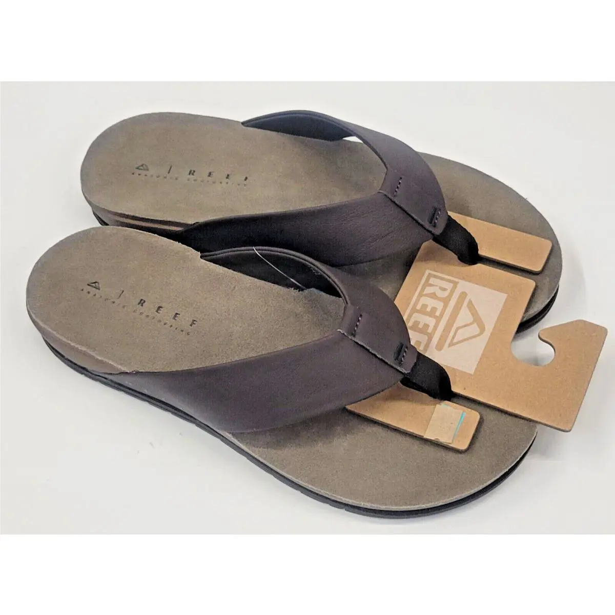 Reef Mens Ojai Leather Brown 13
