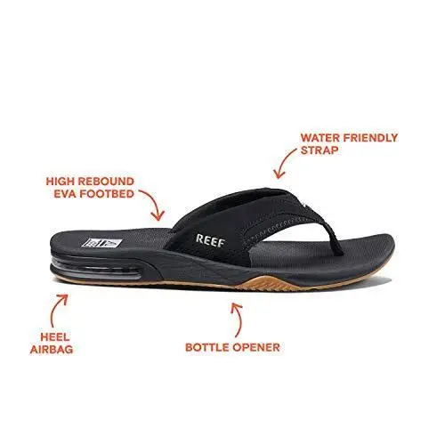 Reef shoes - Reef Fanning - Fanning - RF002026BLS - Black (UPC: 0190543802114) 4