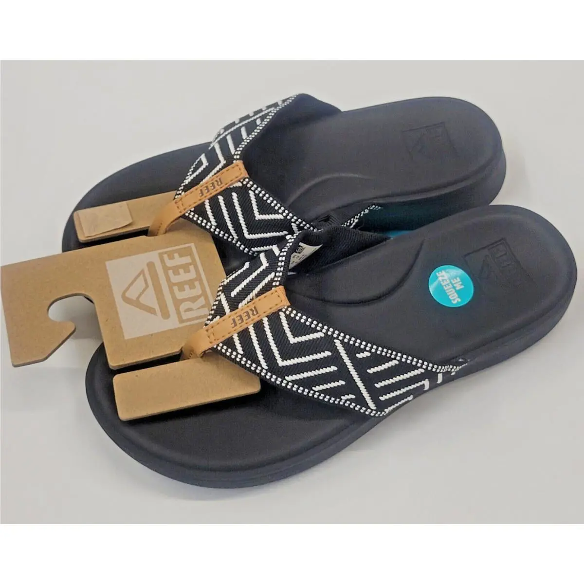 Reef Womens Cushion Cloud TX Black Geo 6