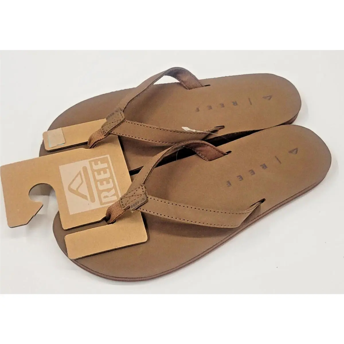 Reef Womens Solana Leather Classic Brown 6