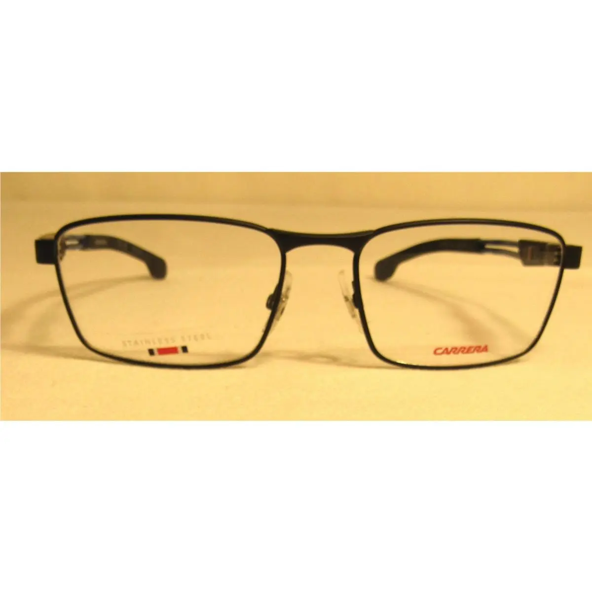 Carrera 4409 0D51 Black Blue Mens Eyeglasses Stainless Steel 54 W/case Cloth - Frame: Black Blue, Lens: Demo Lens