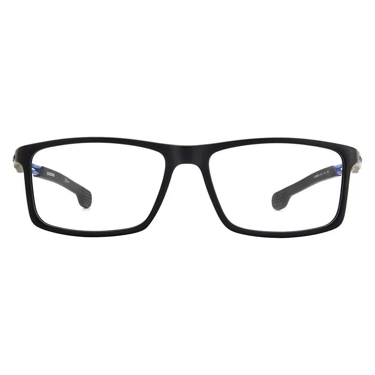 Carrera 4410 Eyeglasses Men Black Blue Rectangle 55mm