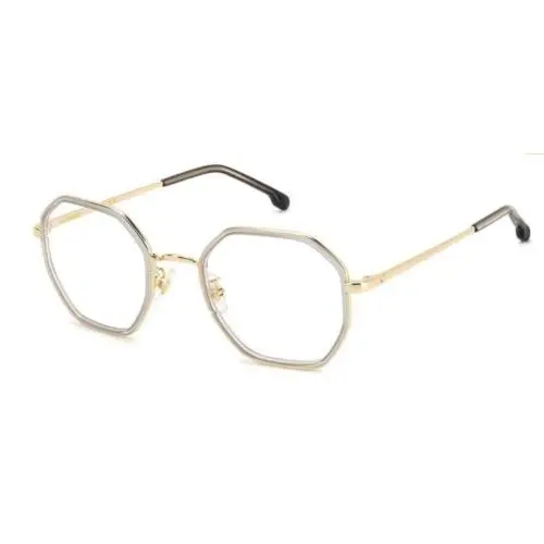 Carrera Women`s Eyeglasses Grey Metal Full Rim Geometric Carrera 3034 0KB7 00