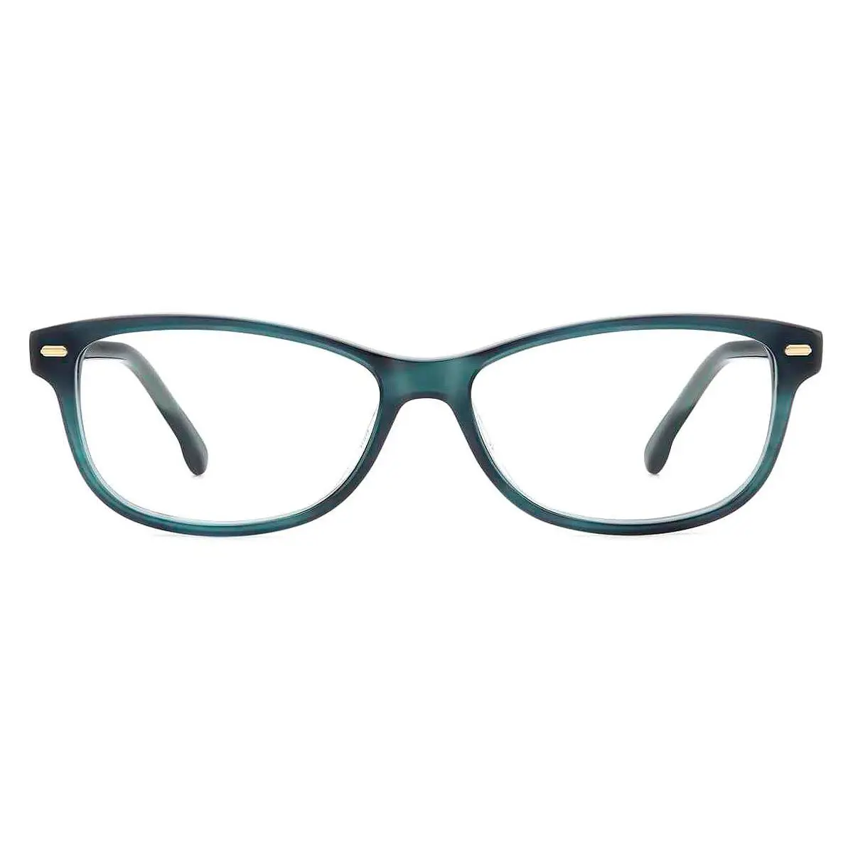 Carrera Car Eyeglasses Women Green Horn 53mm