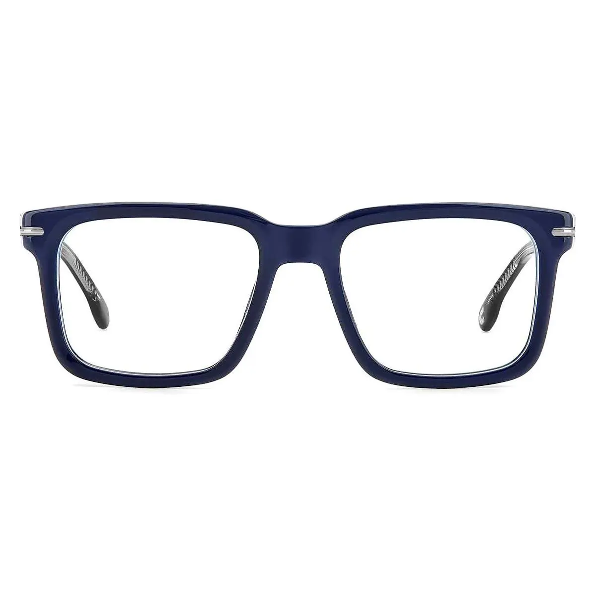 Carrera Car Eyeglasses Men Blue Striped Blue 53mm