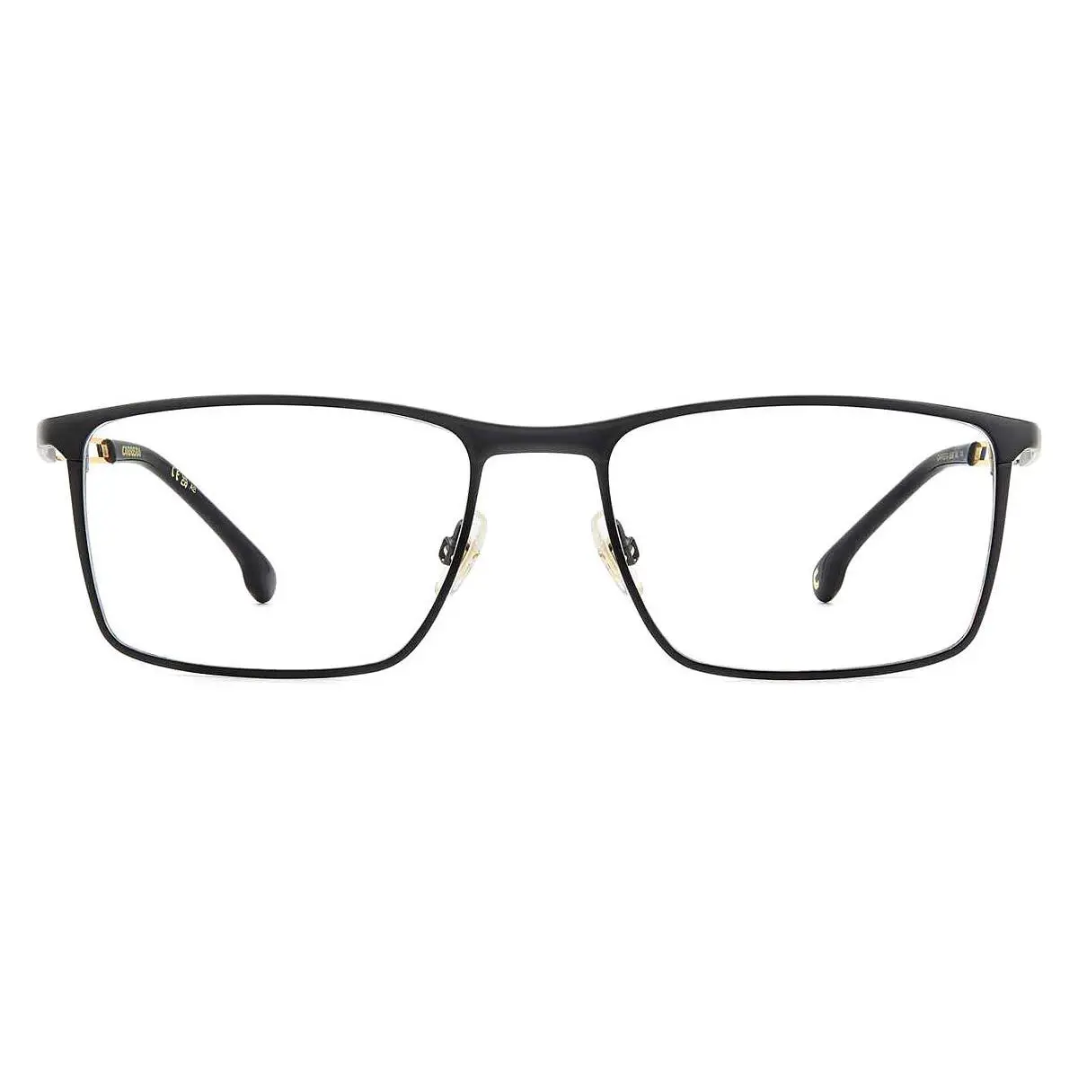 Carrera Car Eyeglasses Men Matte Black Gold 55mm - Frame: Matte Black Gold, Lens: Demo