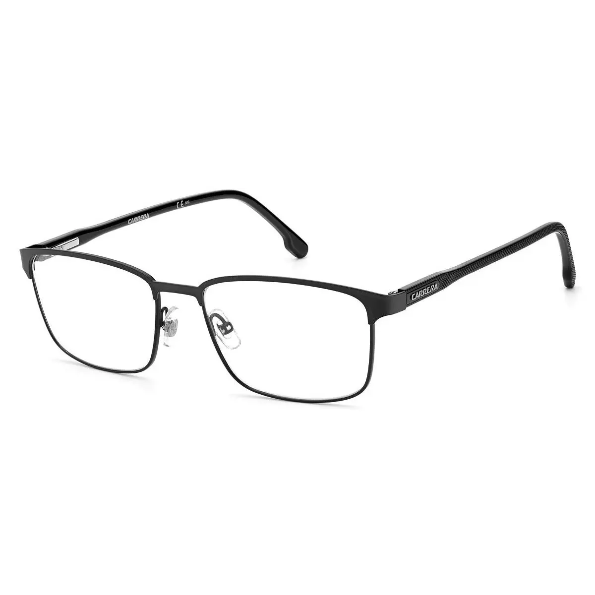 Carrera 262 Eyeglasses Men Matte Black Rectangle 57mm