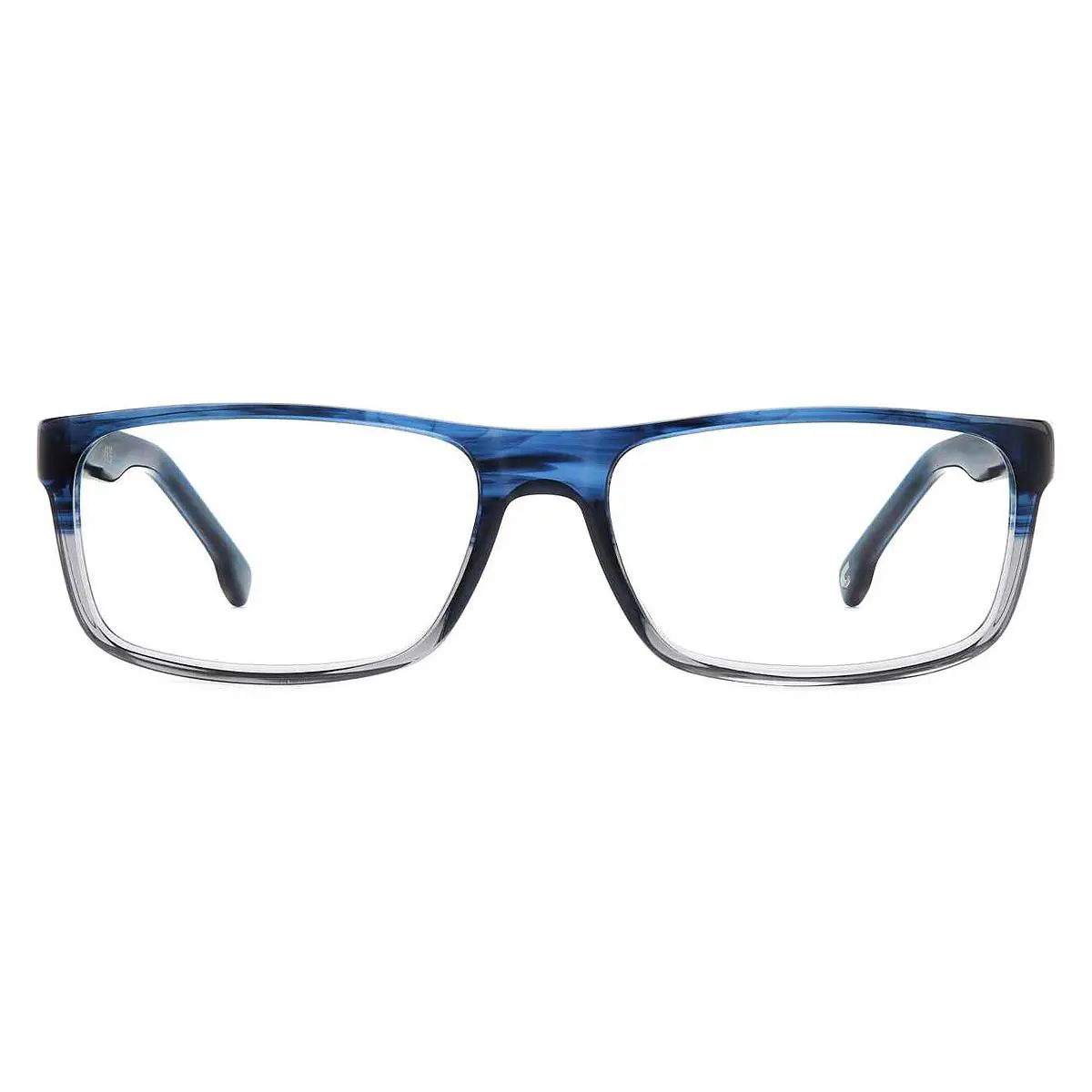 Carrera Car Eyeglasses Men Blue Horn Gray 57mm - Frame: Blue Horn Gray, Lens: Demo