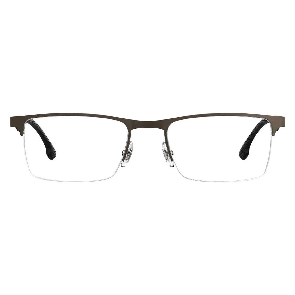 Carrera 8846 Eyeglasses Men 0VZH Matte Bronze Rectangle 54mm