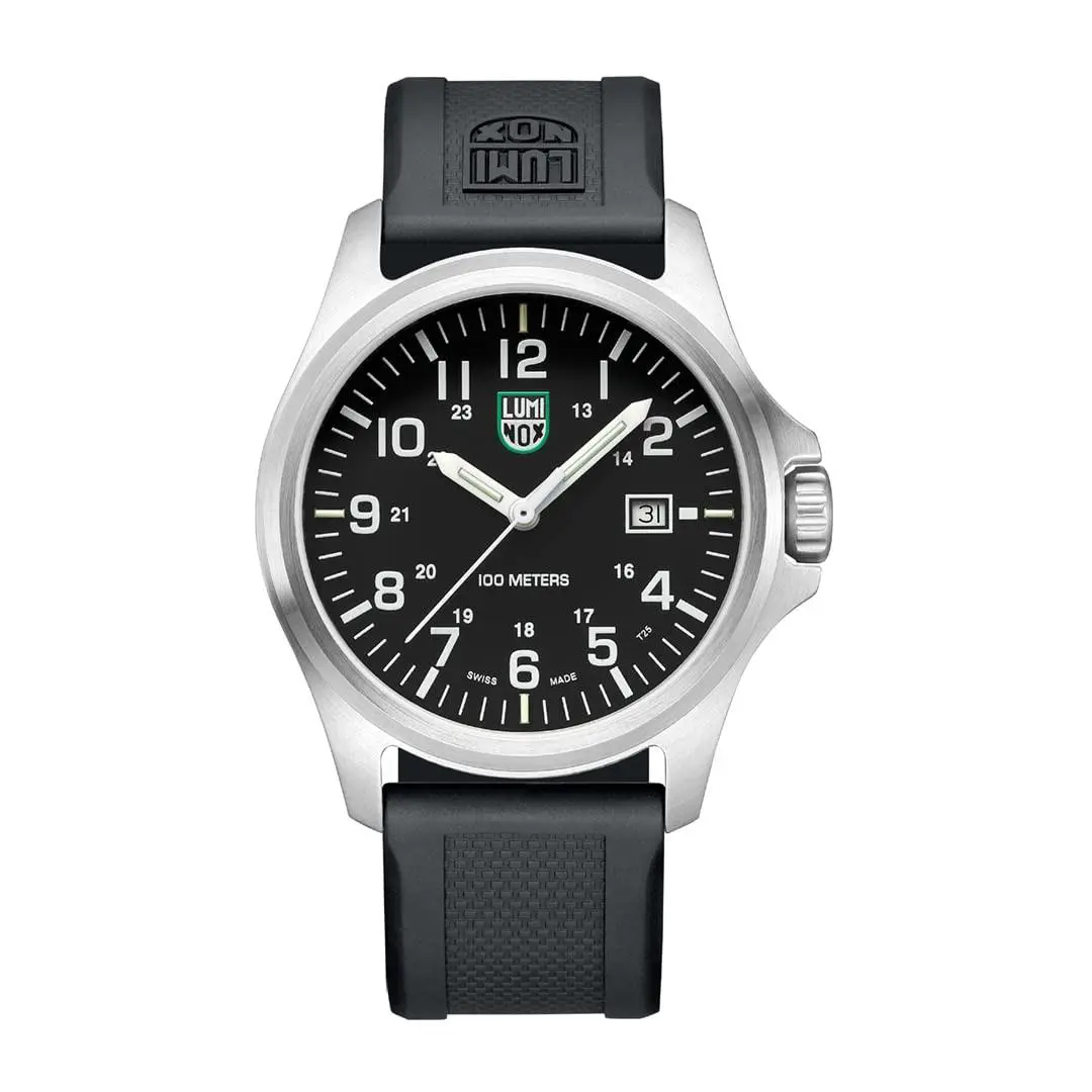 Luminox Men`s Watch G Steel Black Dial Polyurethane Strap X2.2501