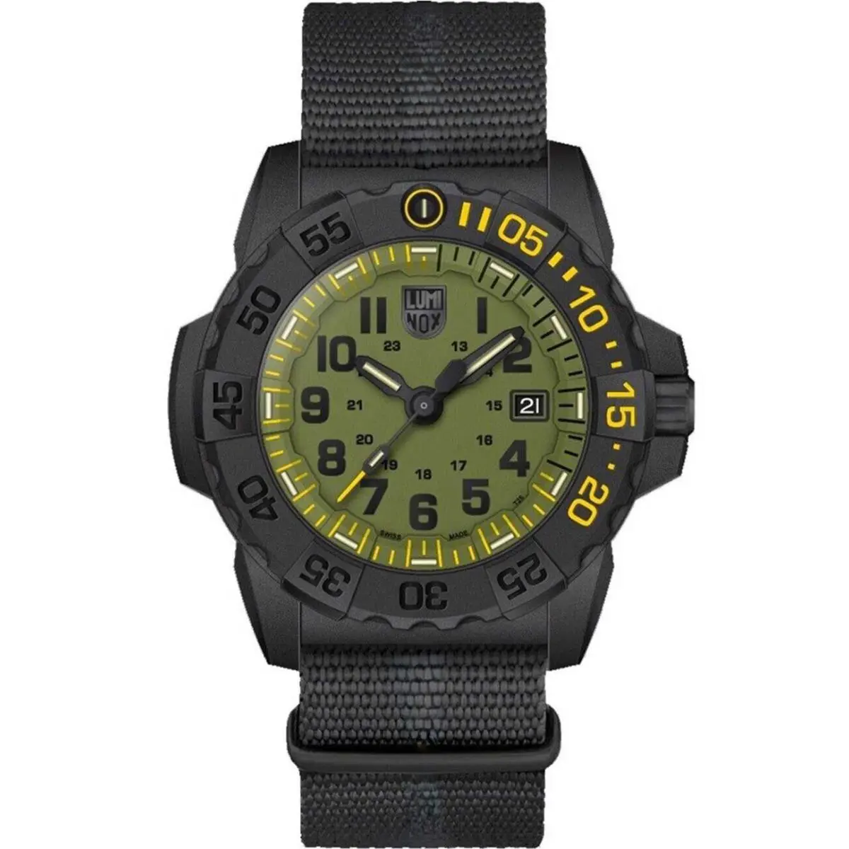Navy Seal Foundation XS.3517.NSF 45 mm Carbon Black Quartz Men`s Watch by Luminox