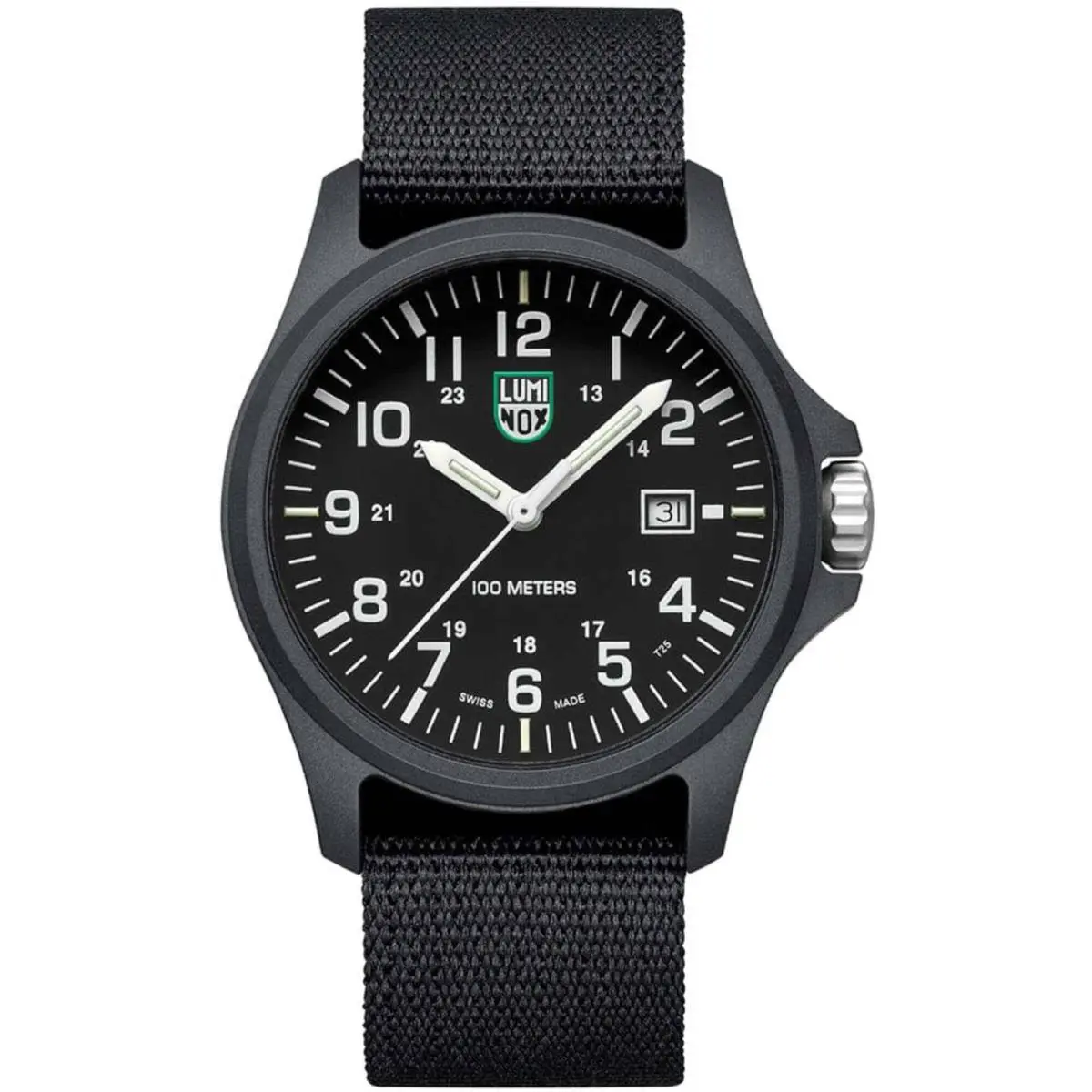 Luminox Patagonia Black Dial Date Display Men`s Watch X2.2401.NB