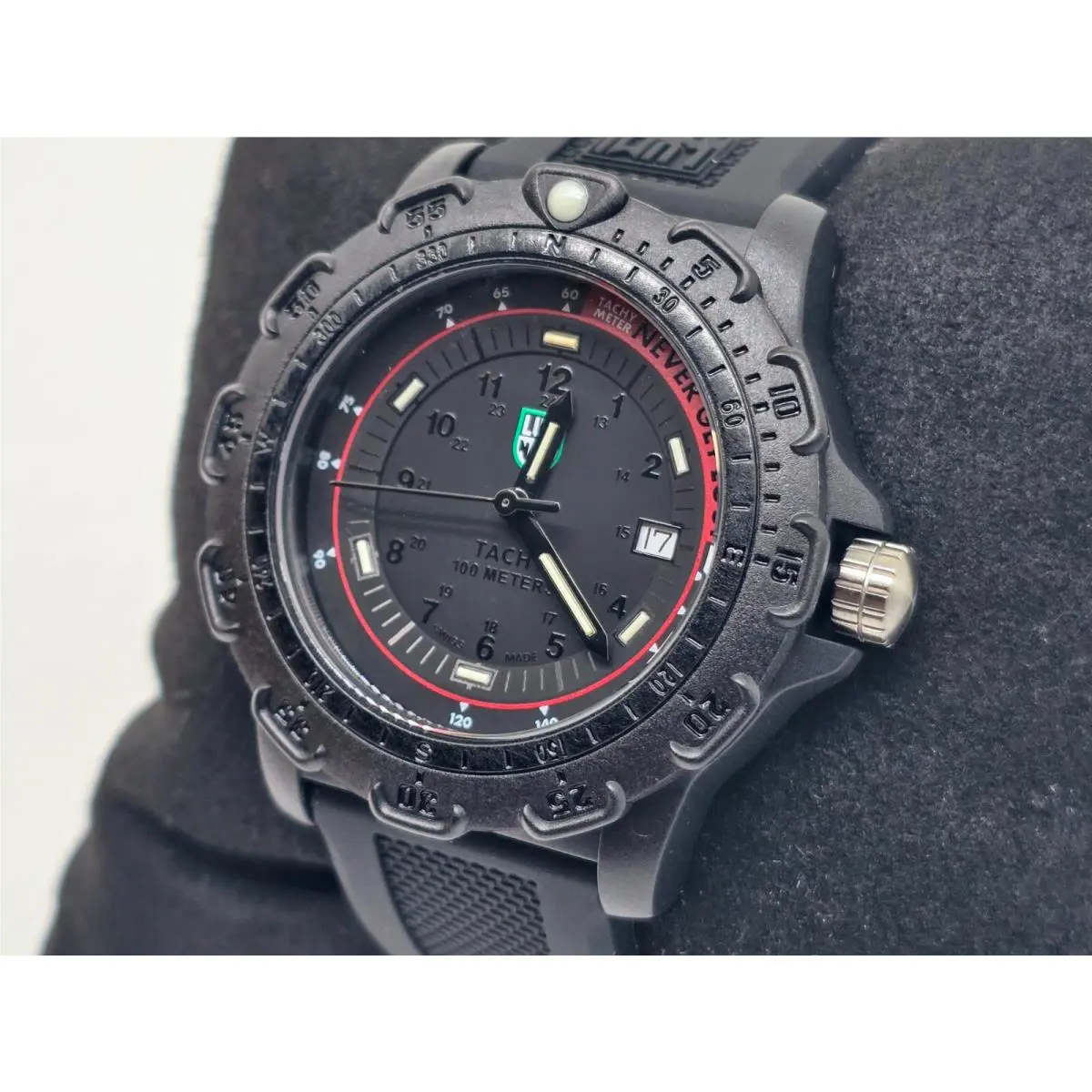 Luminox Never Get Lost Men`s Military Black Dial Swiss Watch X2.2422