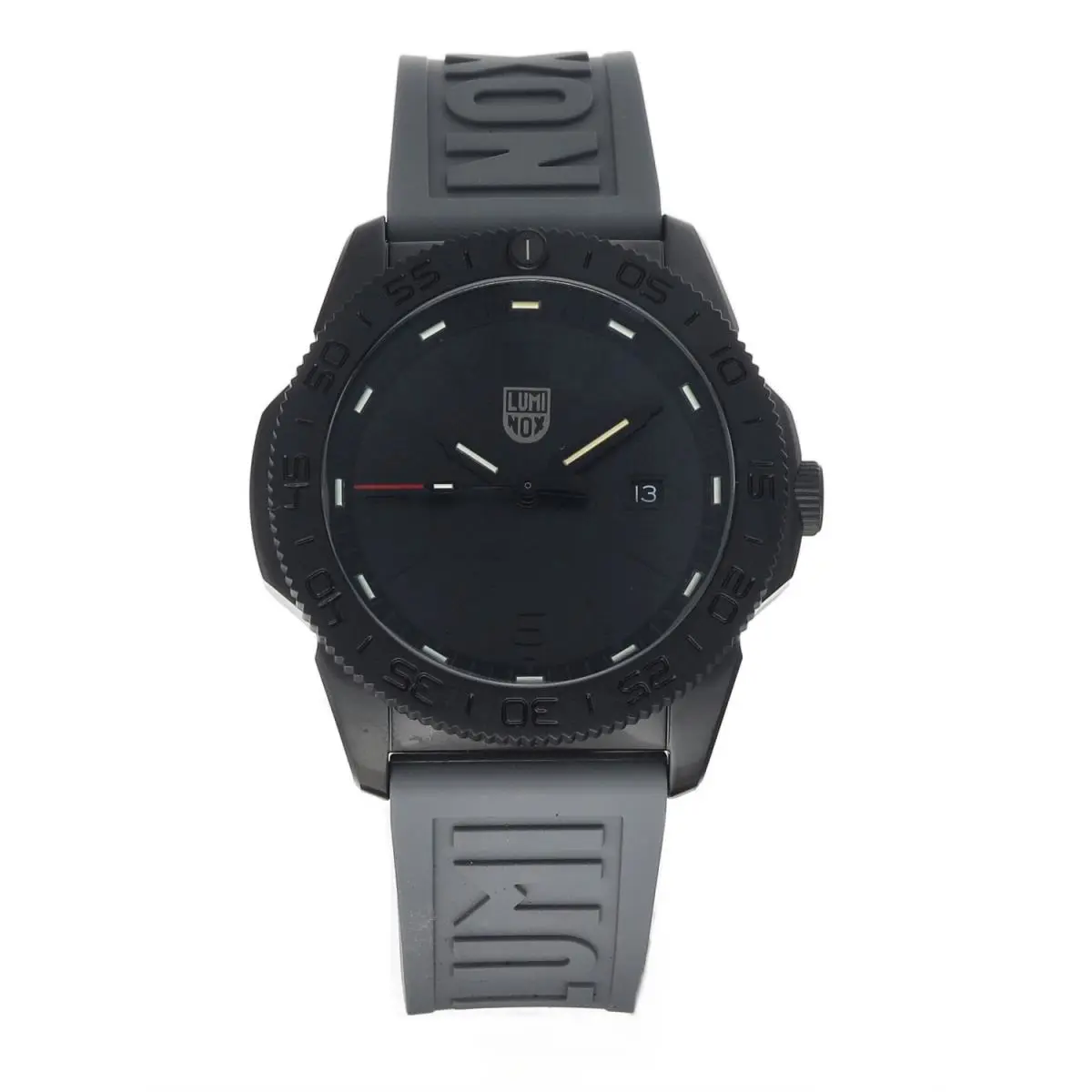 Luminox Pacific Diver XS.CA21.BO 44mm Black Dial Rubber Steel Quartz Men`s Watch
