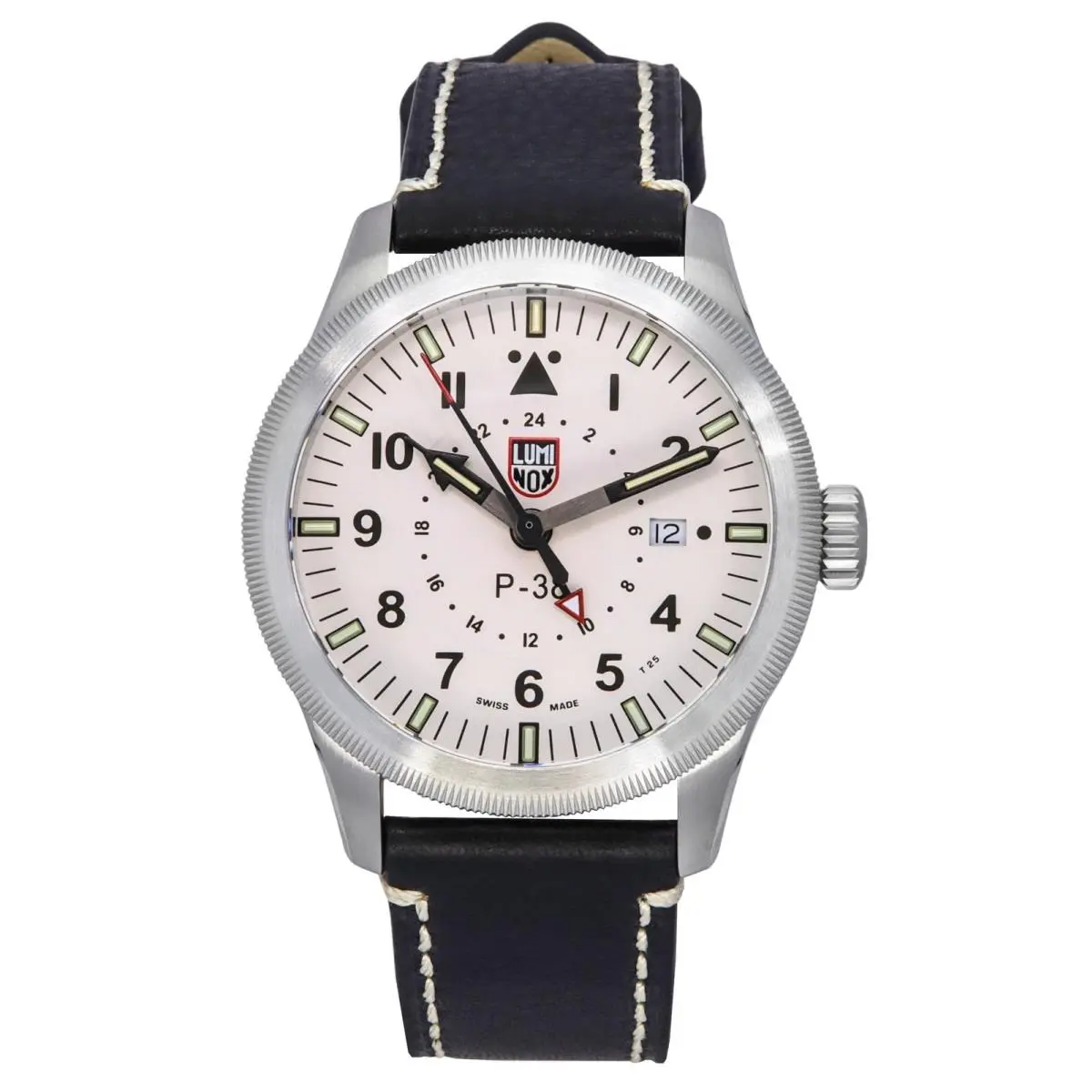 Air Pilot P-38 White Dial Sports Quartz 100M XA.9527 Men`s Watch by Luminox
