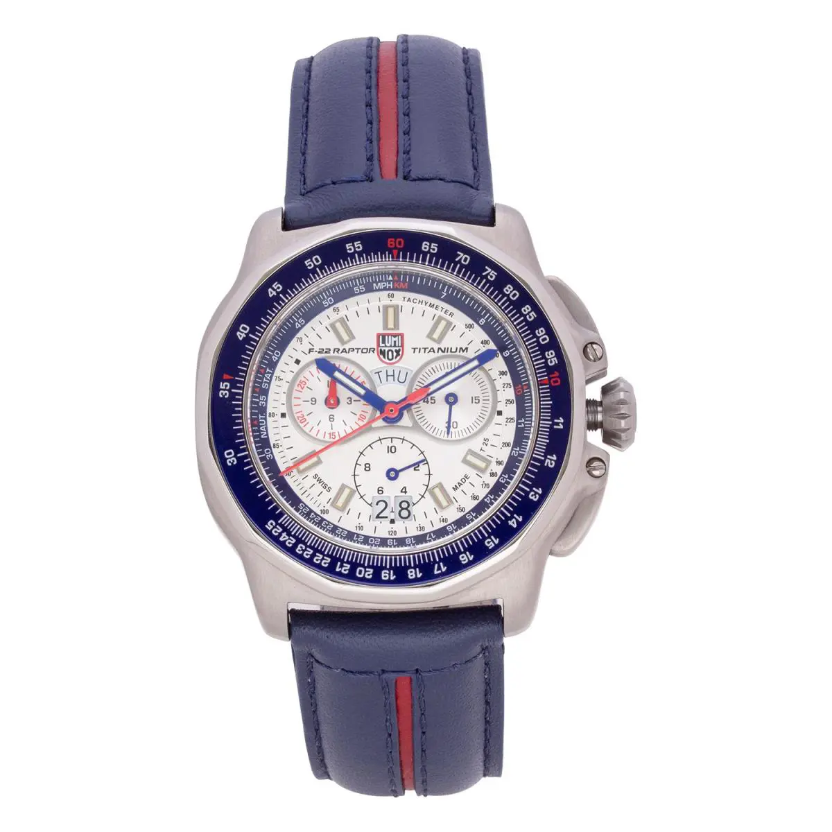 Men`s F-22 Raptor Silver Dial Watch - 9273 by Luminox