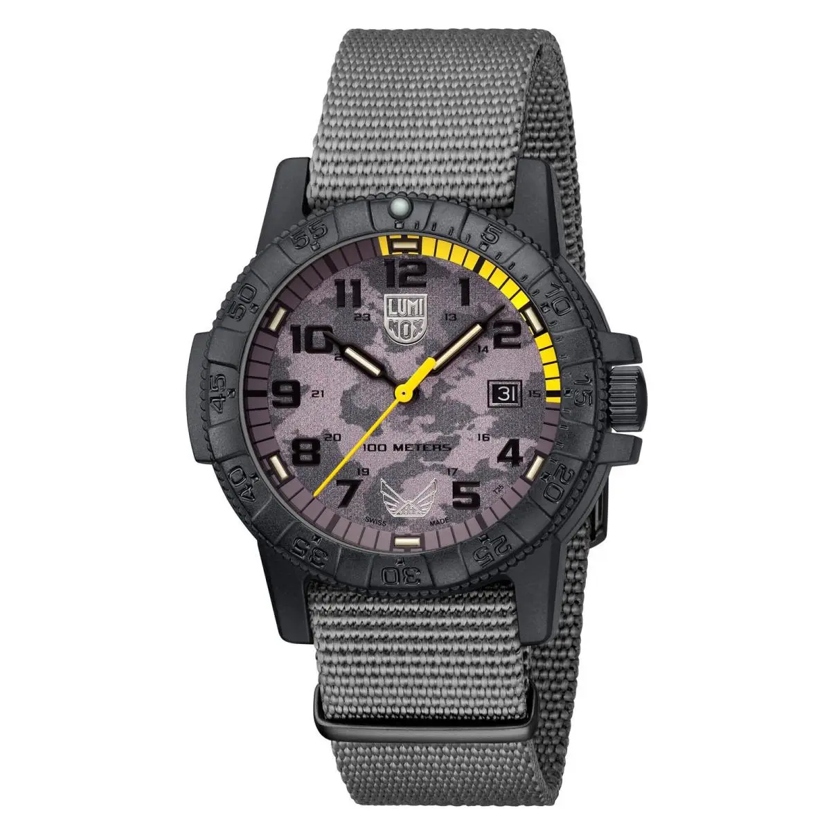 Luminox Men`s Watch Volition America Quartz Grey Camouflage Dial XS.0321.BO.VOL