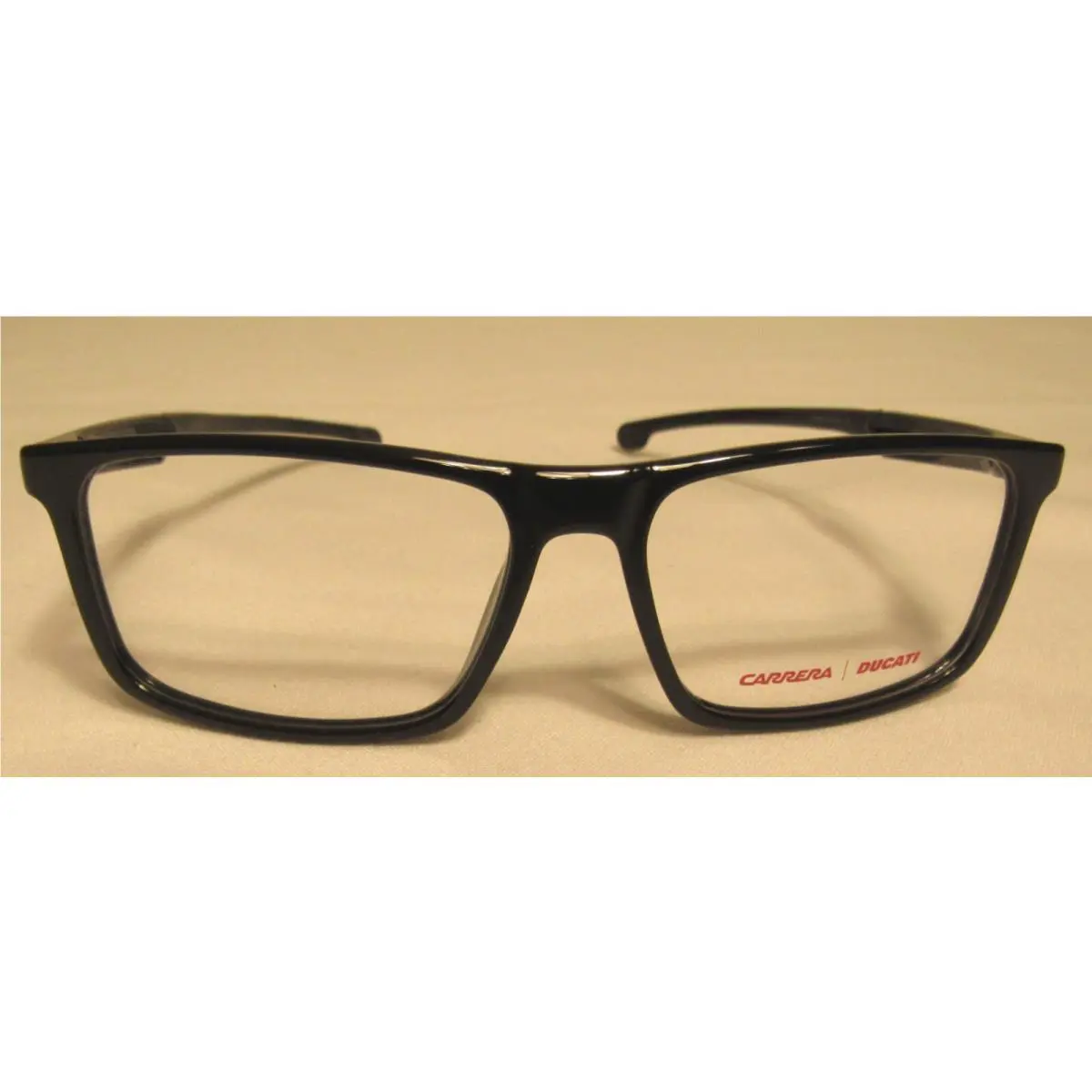 Carrera Ducati Carduc 024 0807 Black Mens Eyeglasses 56 15 140 with Case +cloth