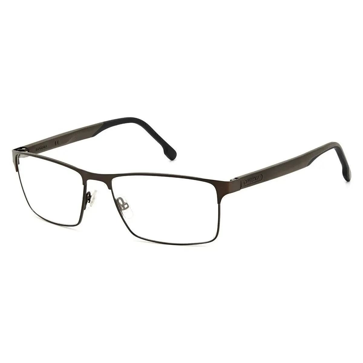 Carrera 8863 09Q 56mm Men`s Brown Stainless Steel Ophthalmic Eyeglasses Frame