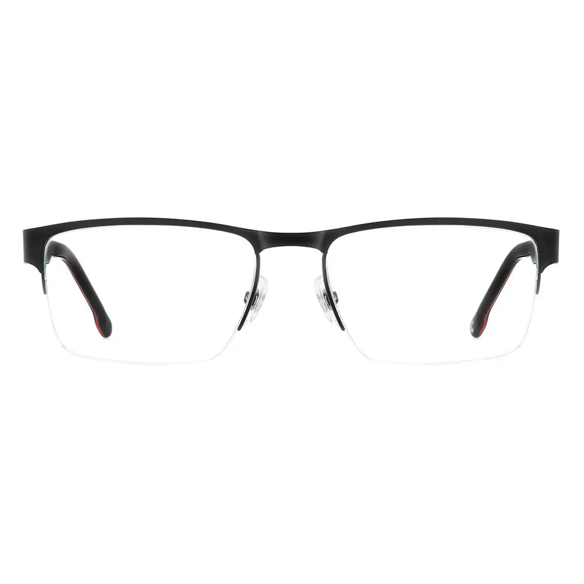 Carrera 8914 Eyeglasses Male Matte Black Red 56mm - Frame: Matte Black Red, Lens: Demo