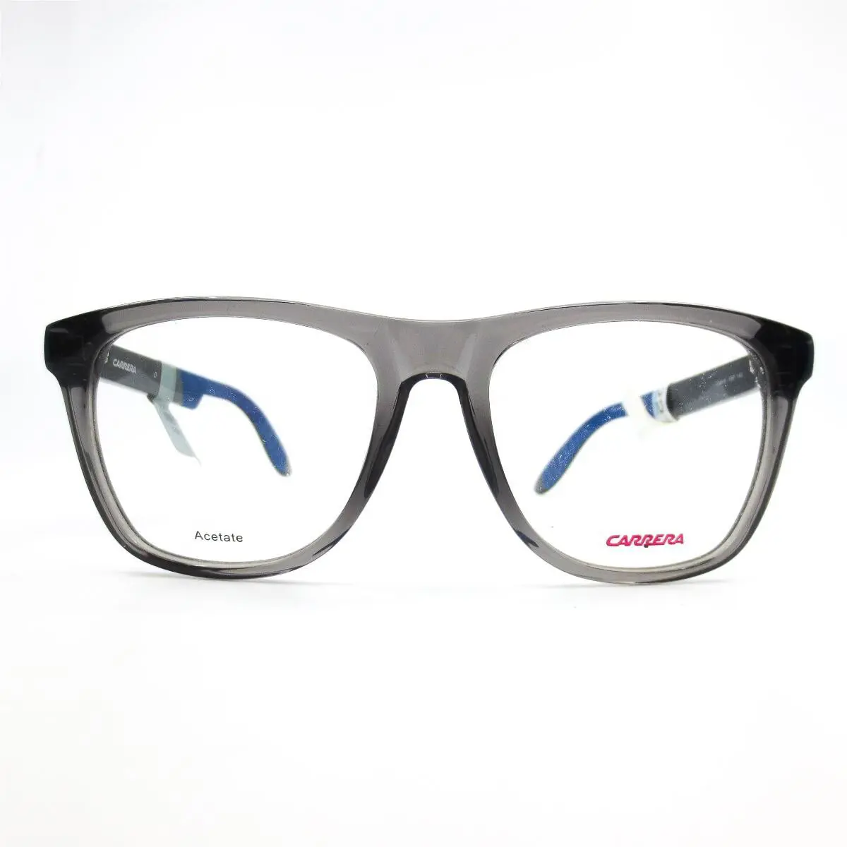 Carrera CA4400 Hbp Eyeglasses Frames Grey Blue Square Full Rim 53-18-140