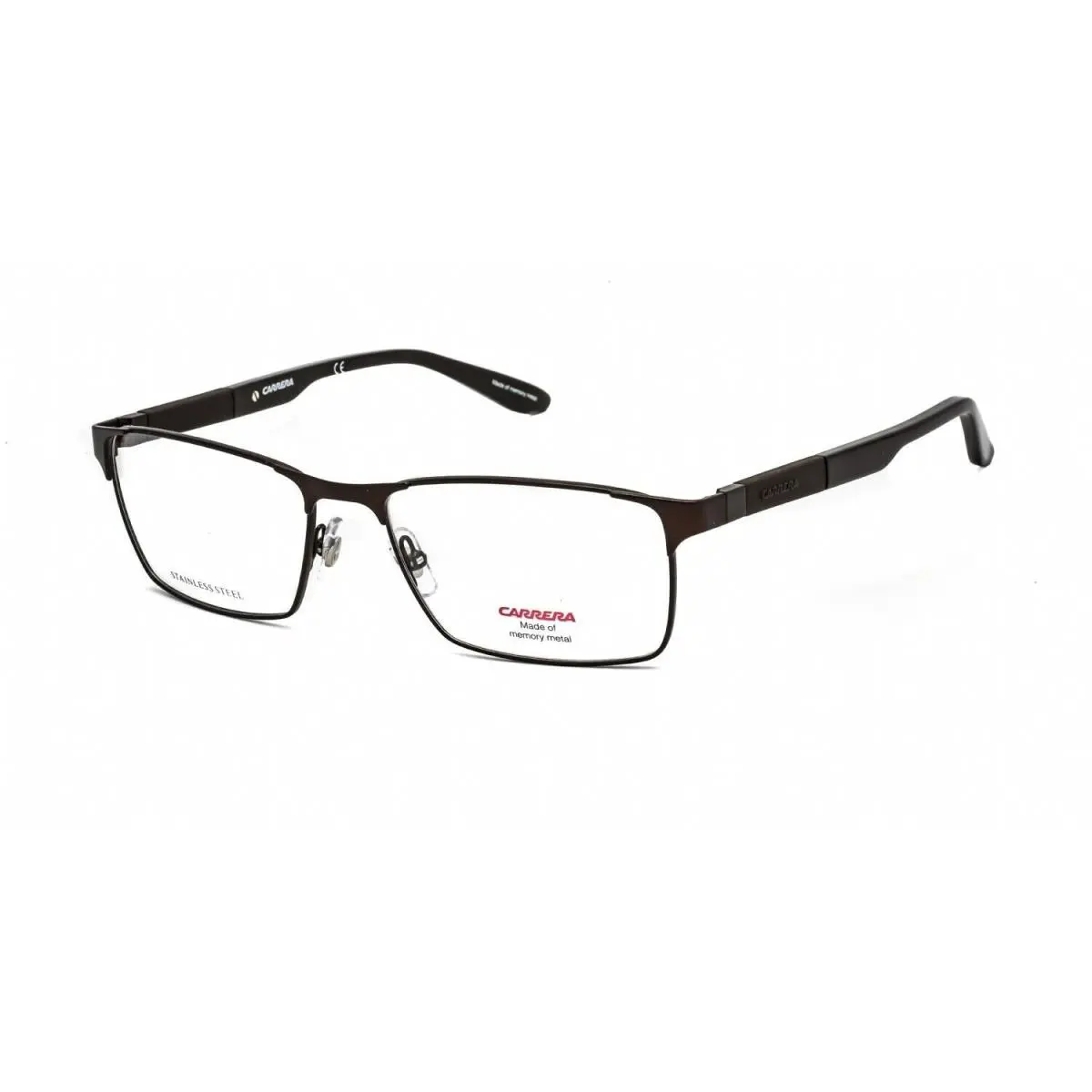 Carrera 8822 YZ4 56mm Matte Brown Men`s Ophthalmic Eyeglasses Frame Memory Metal
