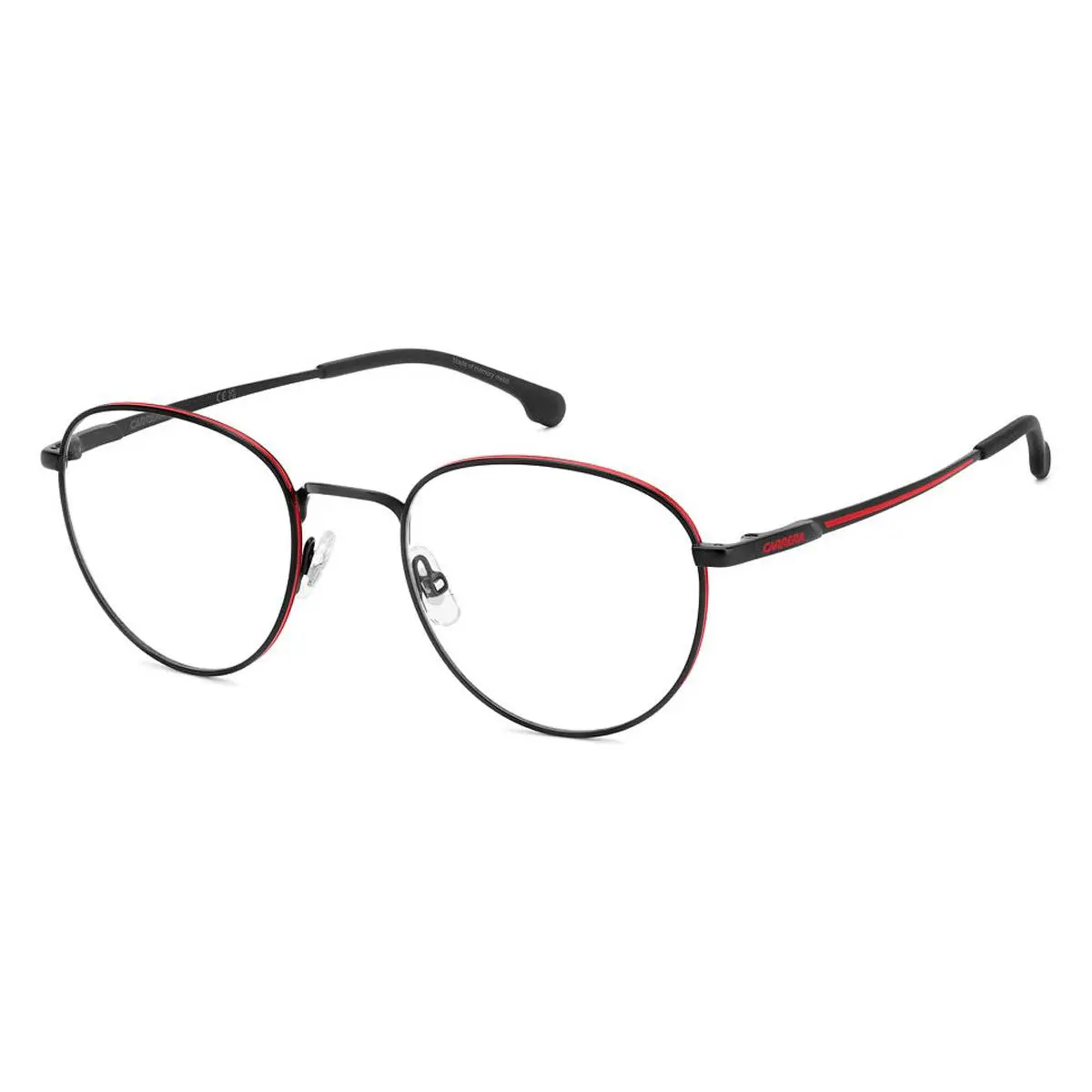 Carrera 8908 Eyeglasses Male Matte Black Red 50mm